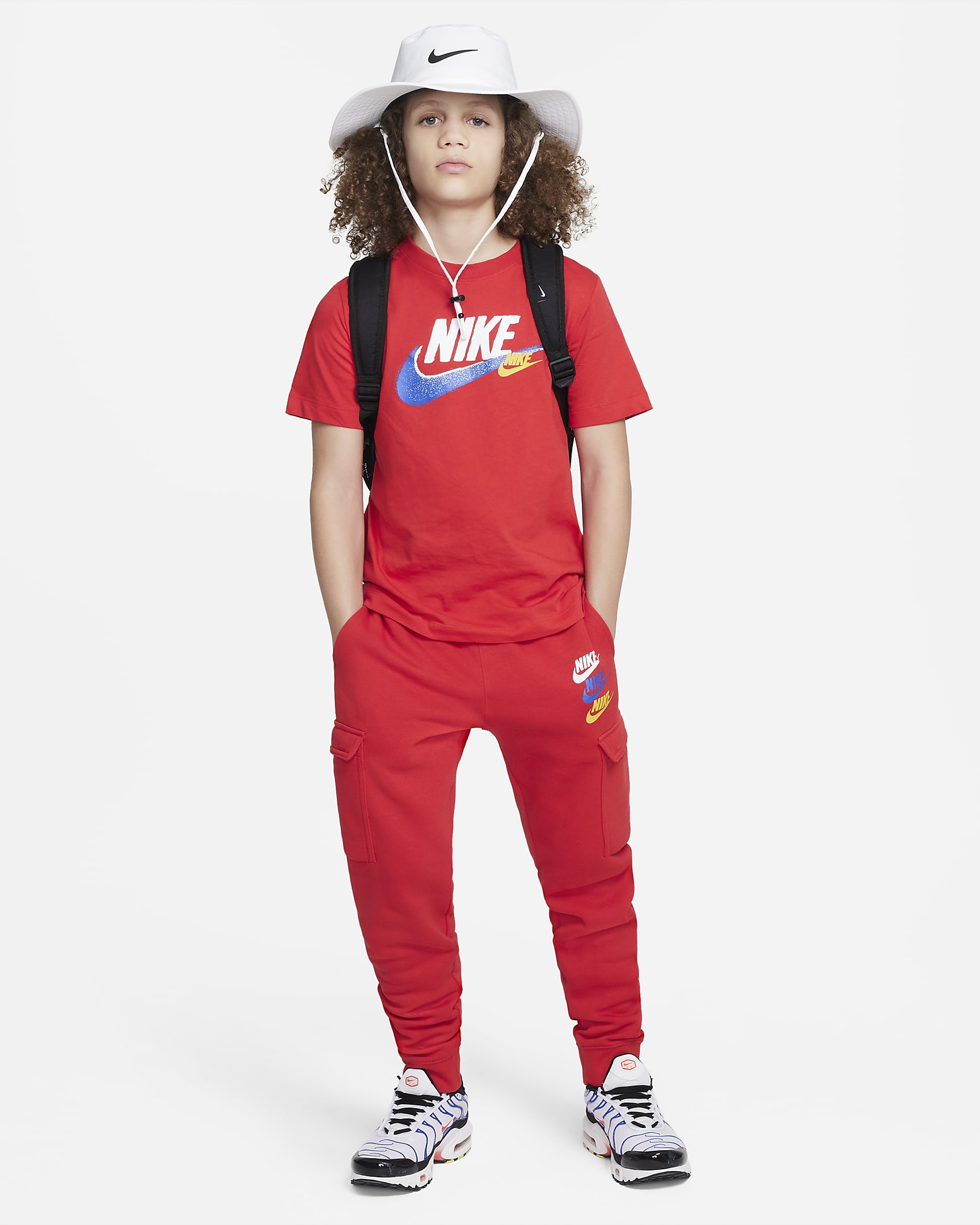 Nike Sportswear Standard Issue Older Kids' (Boys') Fleece Cargo ...