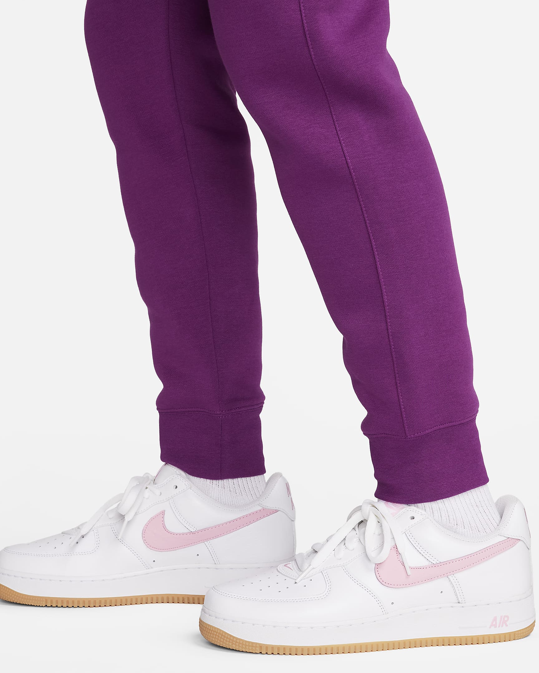 Joggers Nike Sportswear Club Fleece - Violeta viotech/Violeta viotech/Blanco