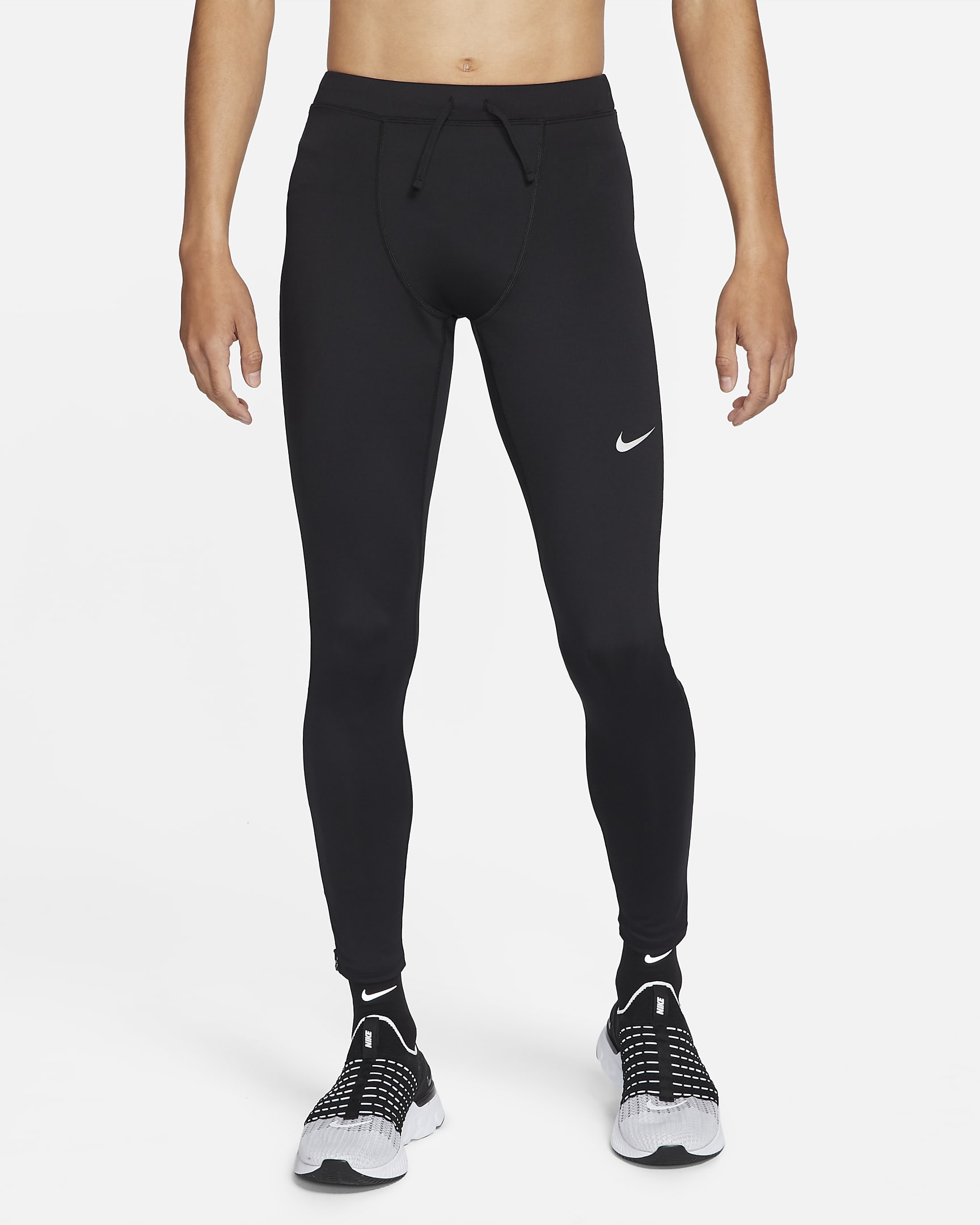 Nike Dri-FIT Challenger Men's Running Tights - Black