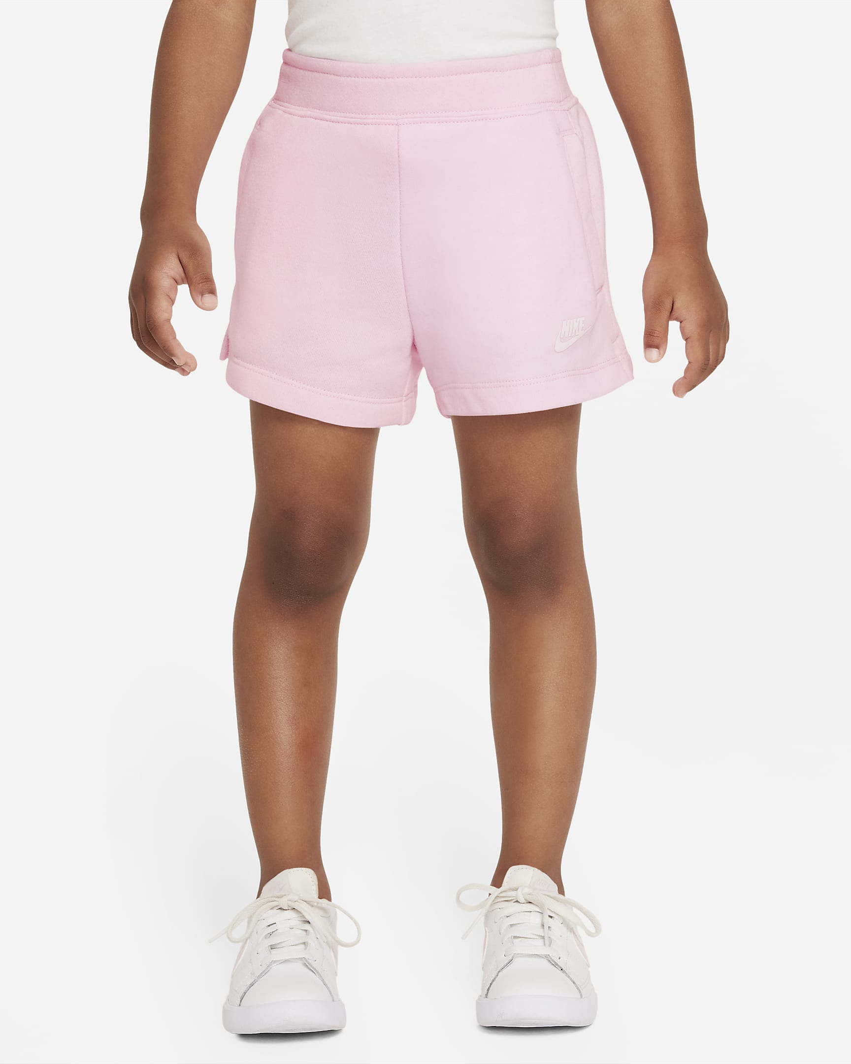 Nike Toddler French Terry Shorts - Pink Foam