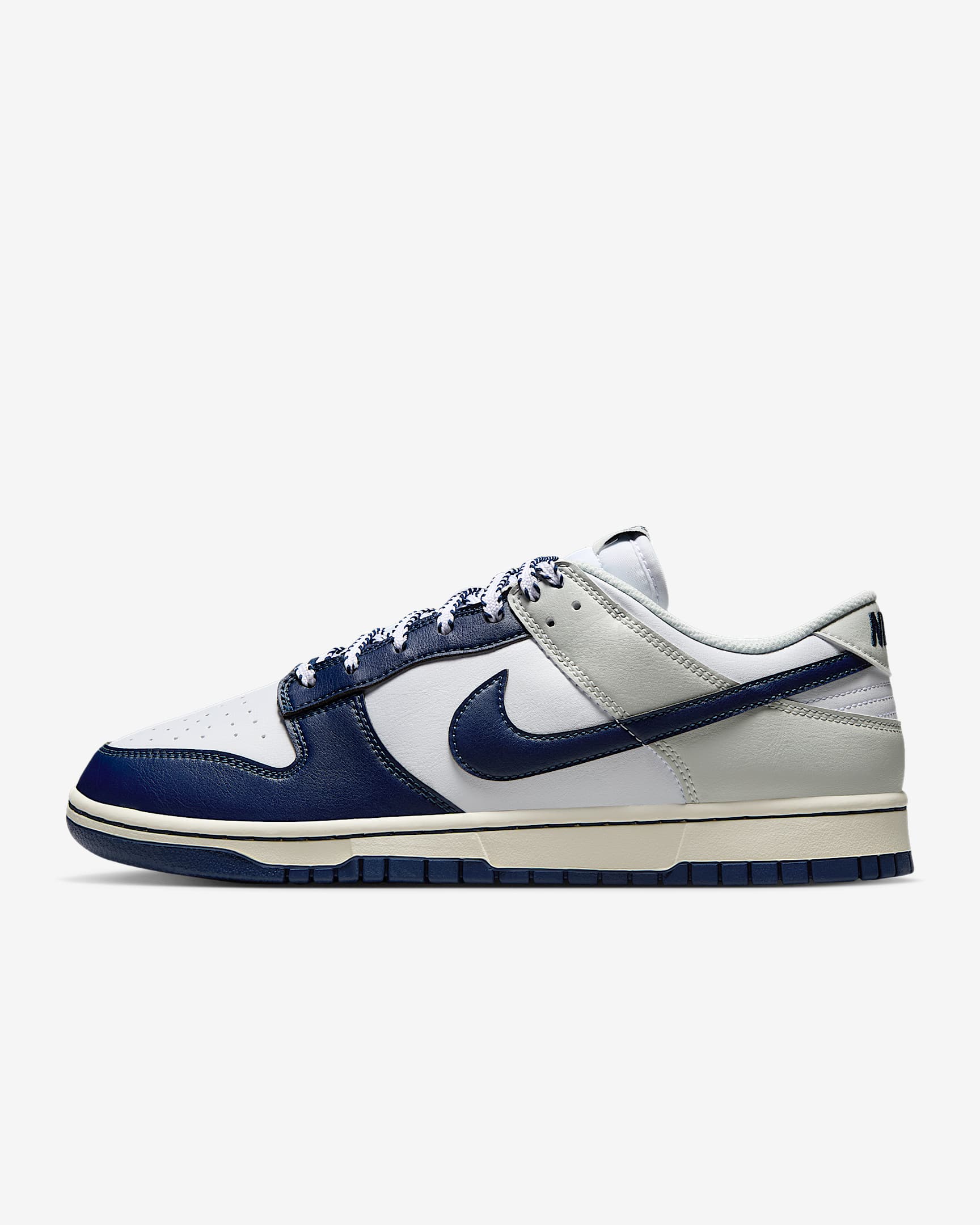 Nike Dunk Low Retro Men's Shoes - White/Photon Dust/Coconut Milk/Midnight Navy