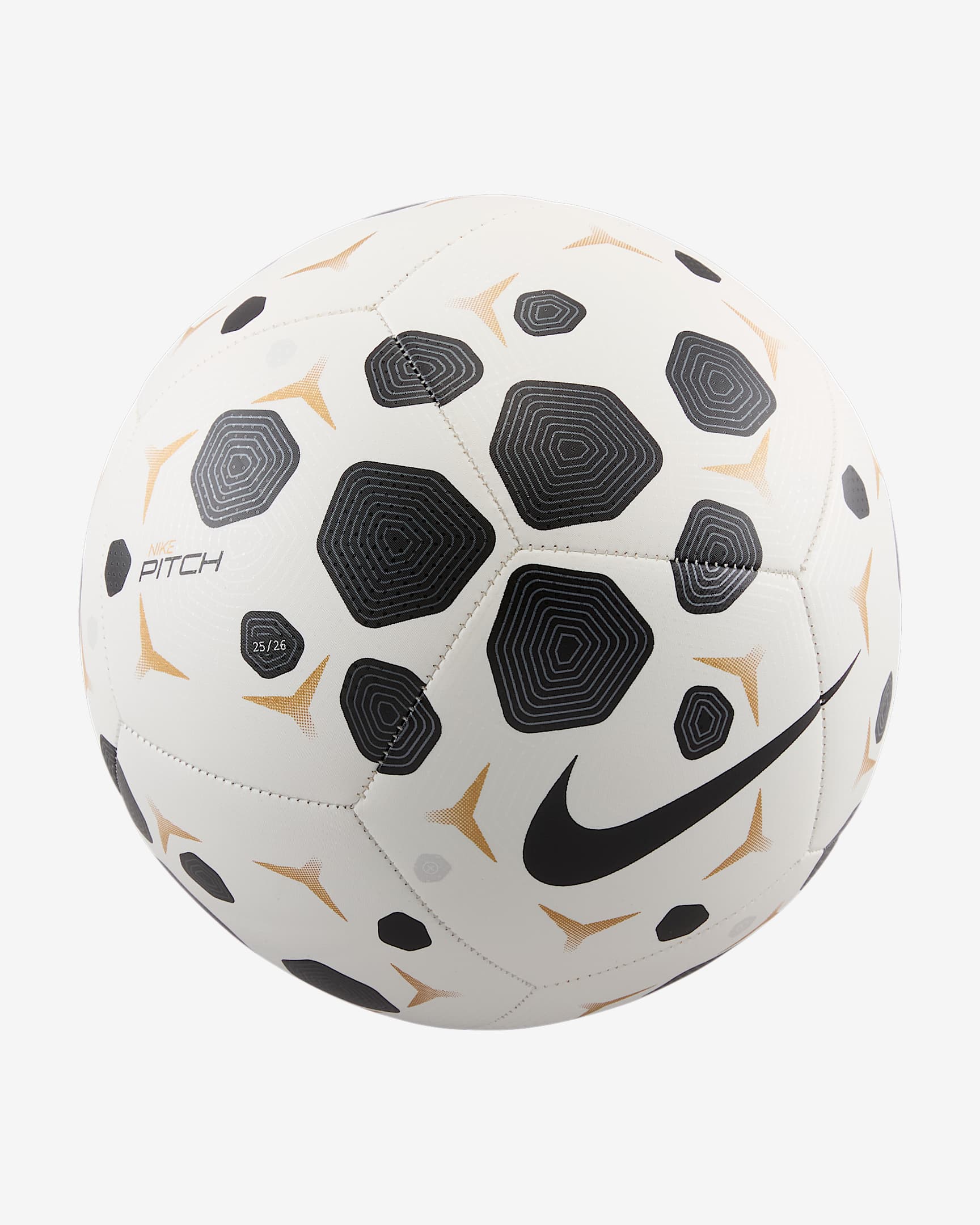 Nike Pitch Soccer Ball - White/Black/Black