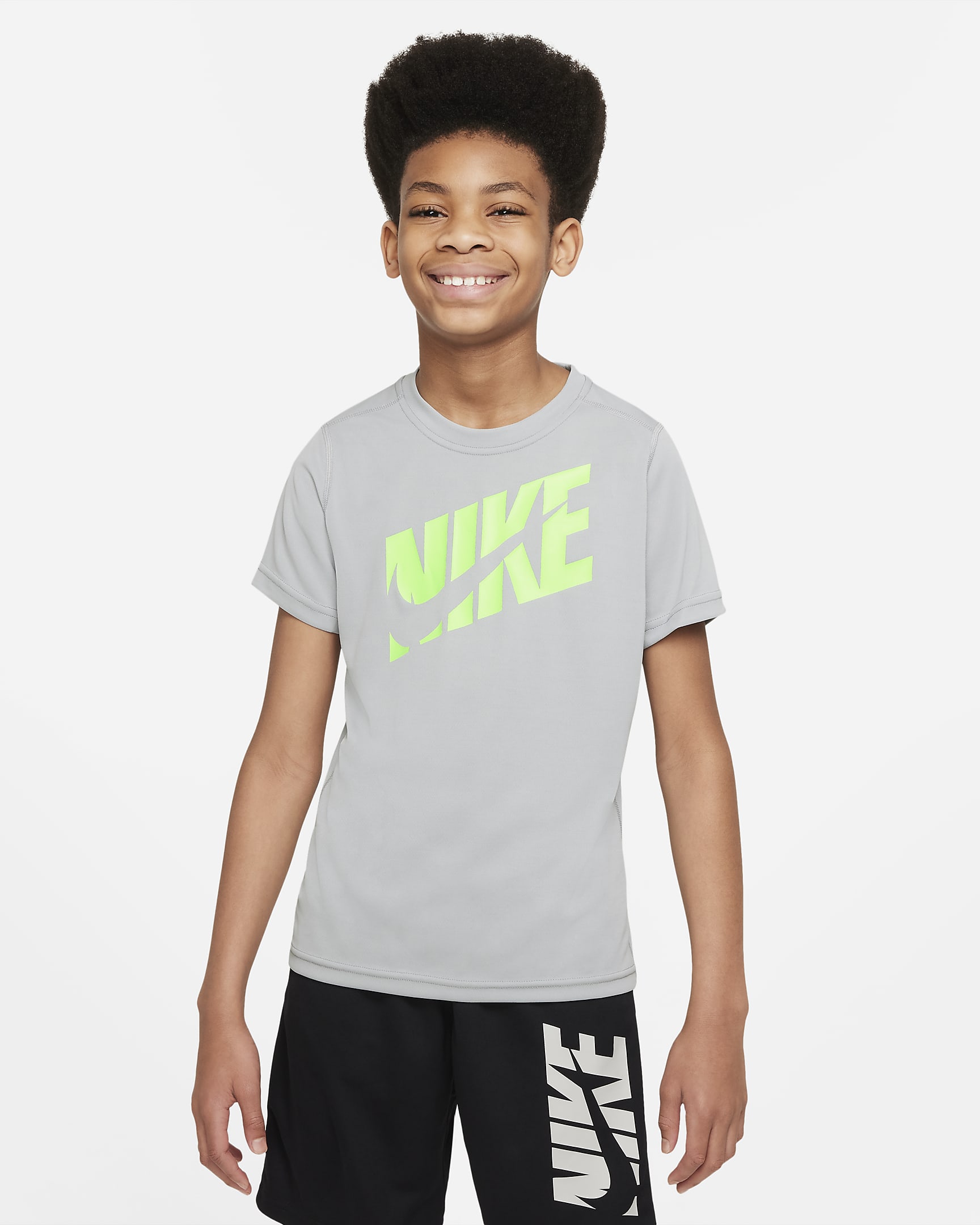 Nike Big Kids’ (Boys’) Short-Sleeve Training Top. Nike.com