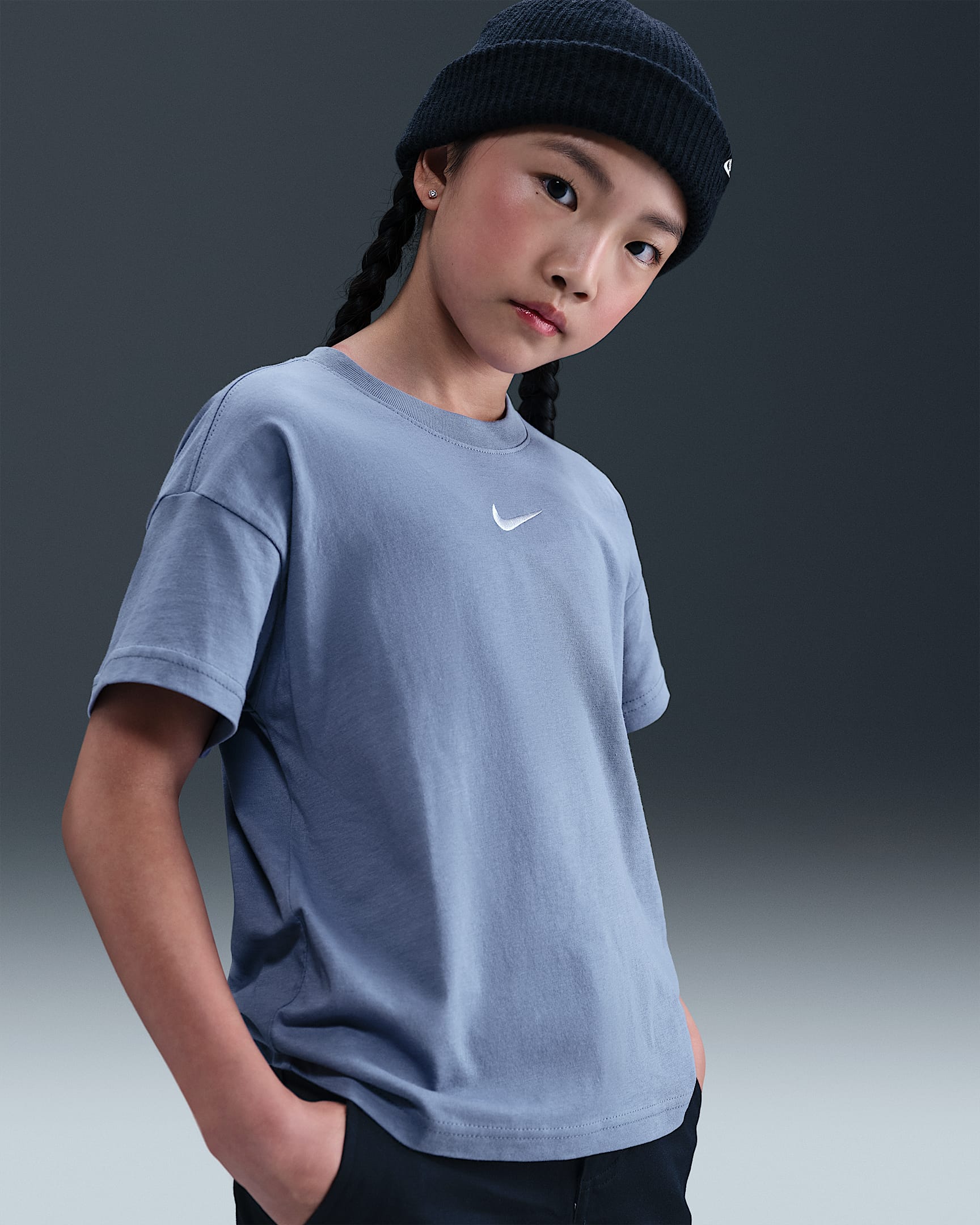 Nike Sportswear Essential Samarreta - Nena - World Indigo