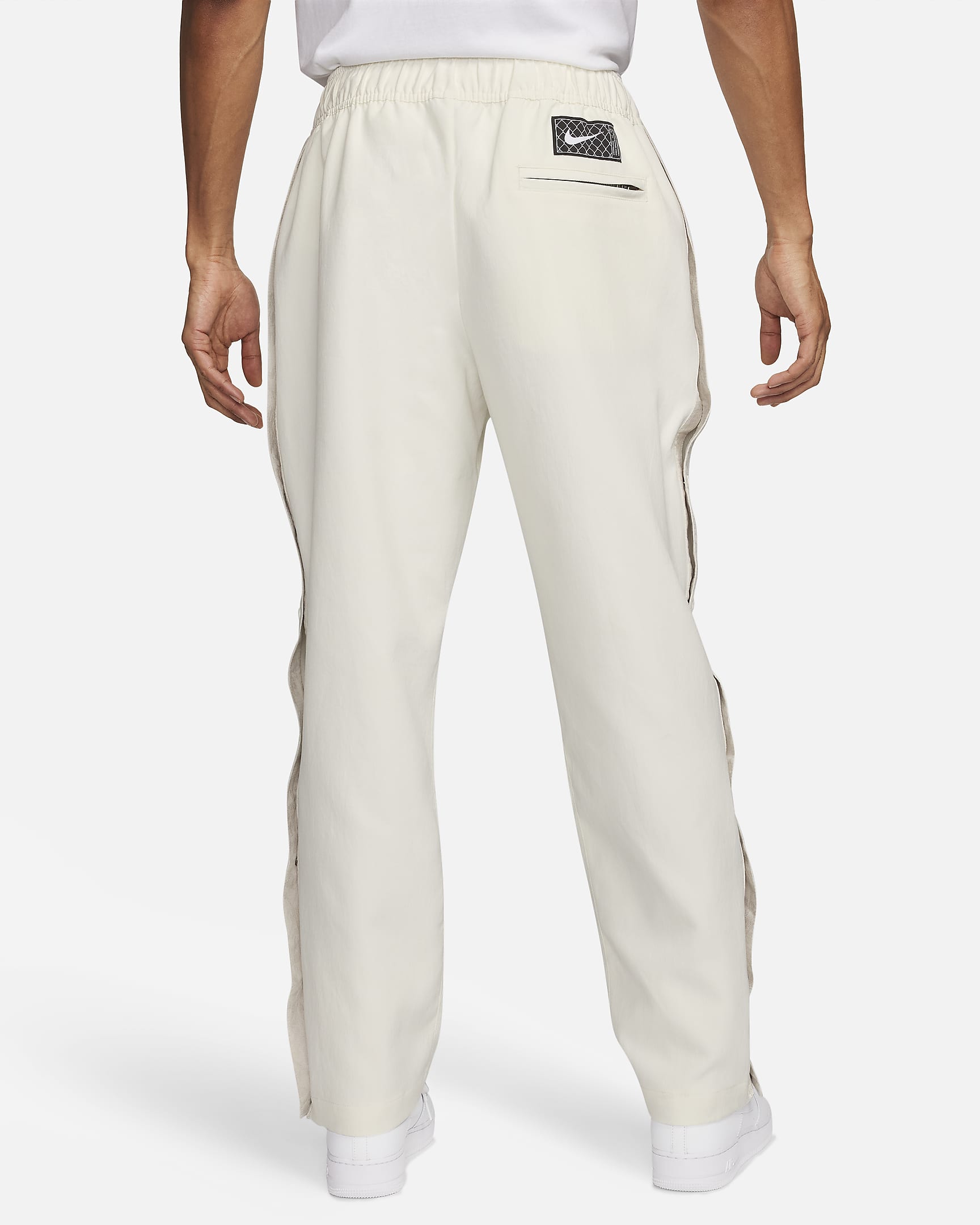 Nike Men's Tearaway Basketball Pants - Sail/Sail