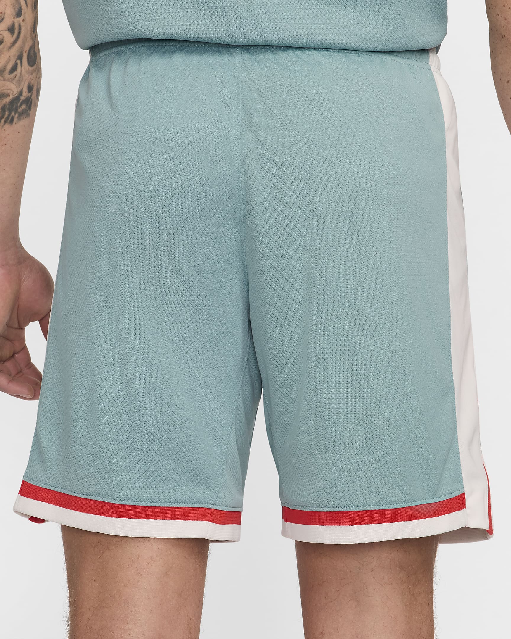 Short de foot replica Nike Dri-FIT Atlético Madrid 2024/25 Stadium Extérieur pour homme - Cannon/Phantom/Light Crimson/Light Crimson