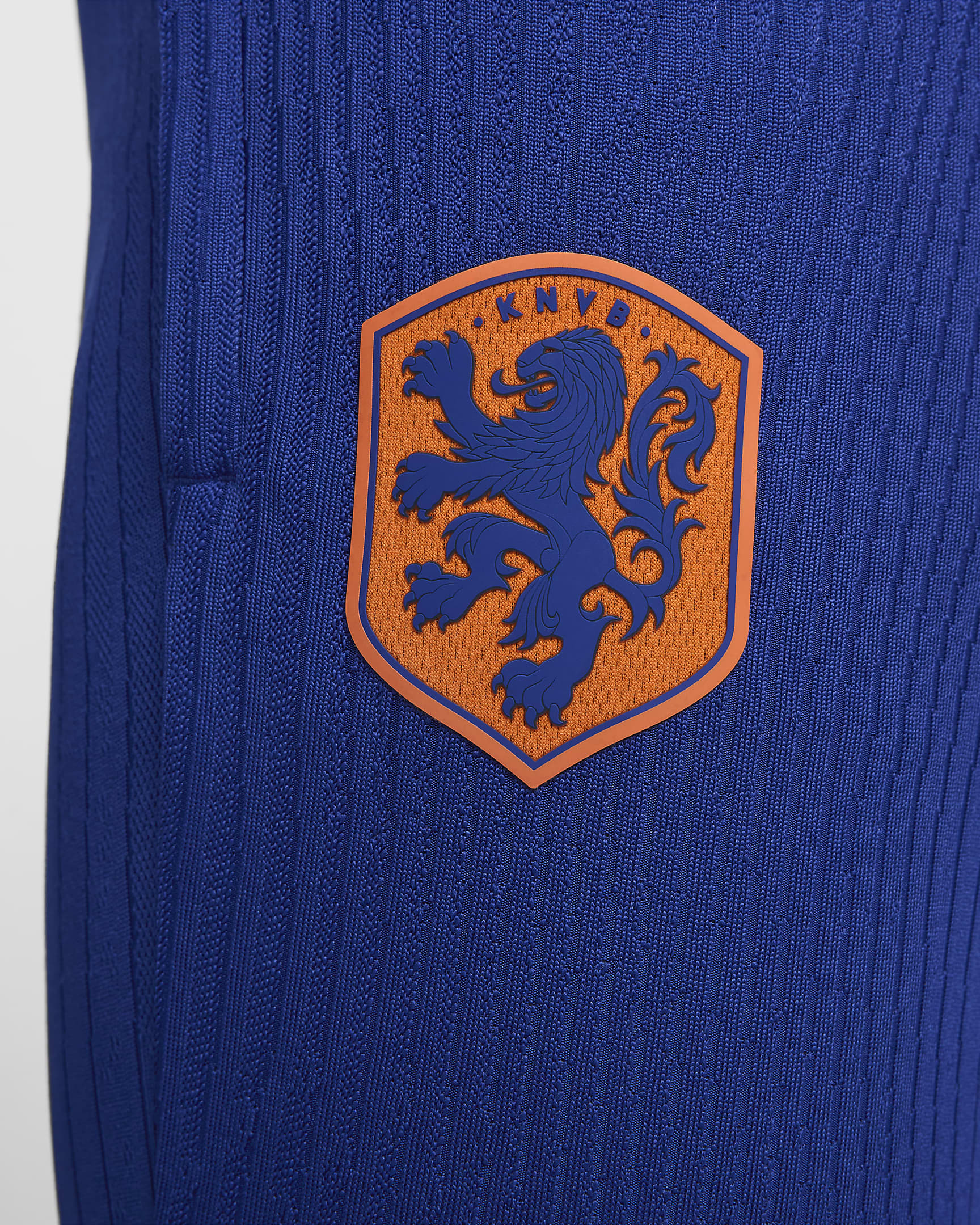 Hollandia Strike Elite Nike Dri-FIT ADV kötött férfi futballnadrág - Deep Royal Blue/Safety Orange/Safety Orange