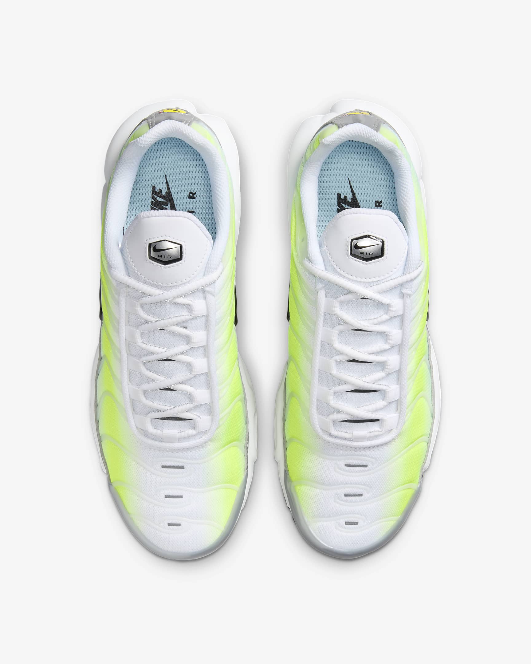 Nike Air Max Plus Zapatillas - Mujer - Blanco/Cyber/Glacier Blue/Negro