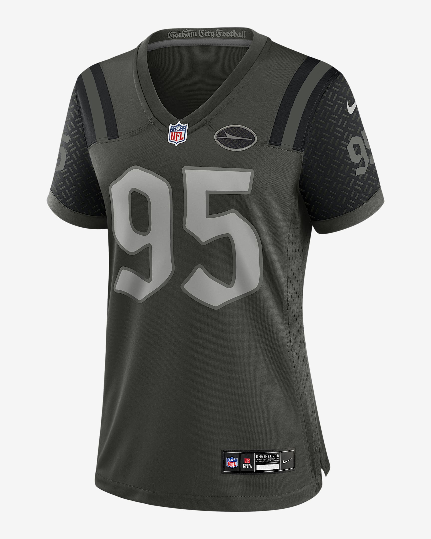 Quinnen Williams New York Jets Rivalries Collection Women’s Nike NFL Game Jersey - Green