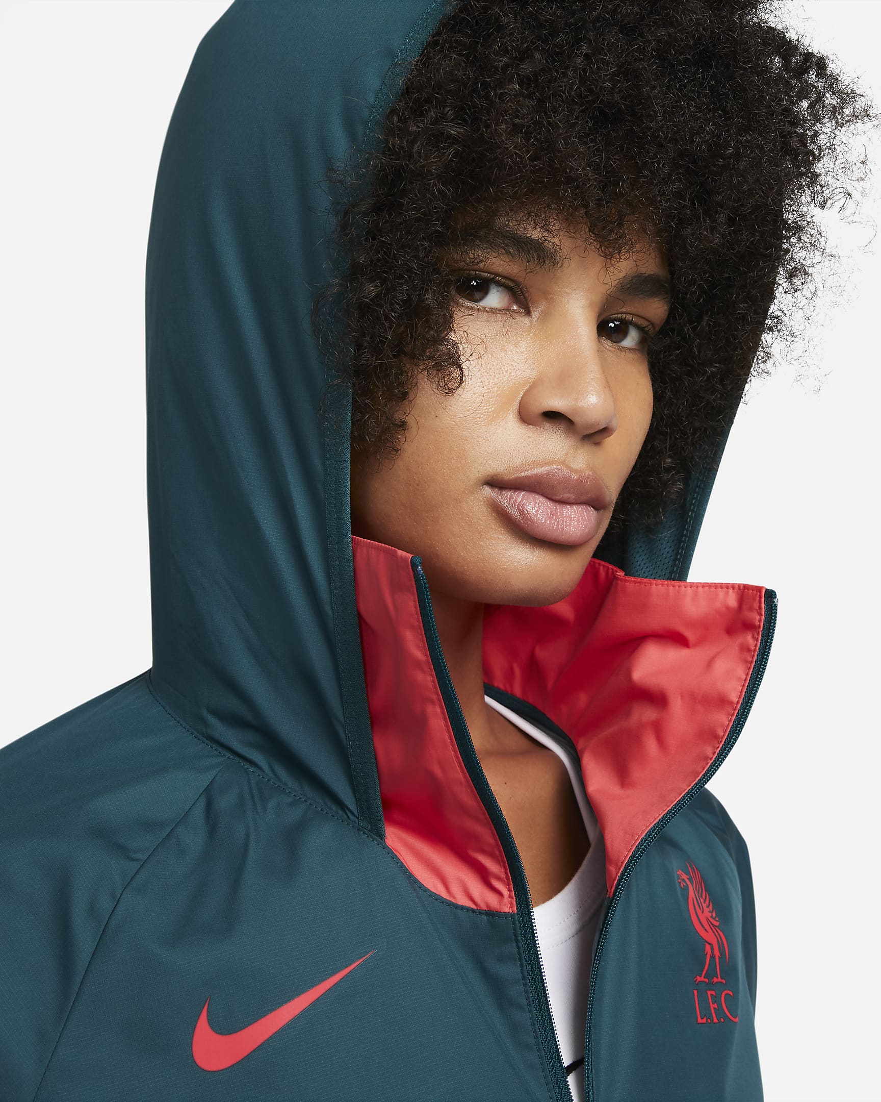 Liverpool F.C. AWF Women's Football Jacket. Nike NL