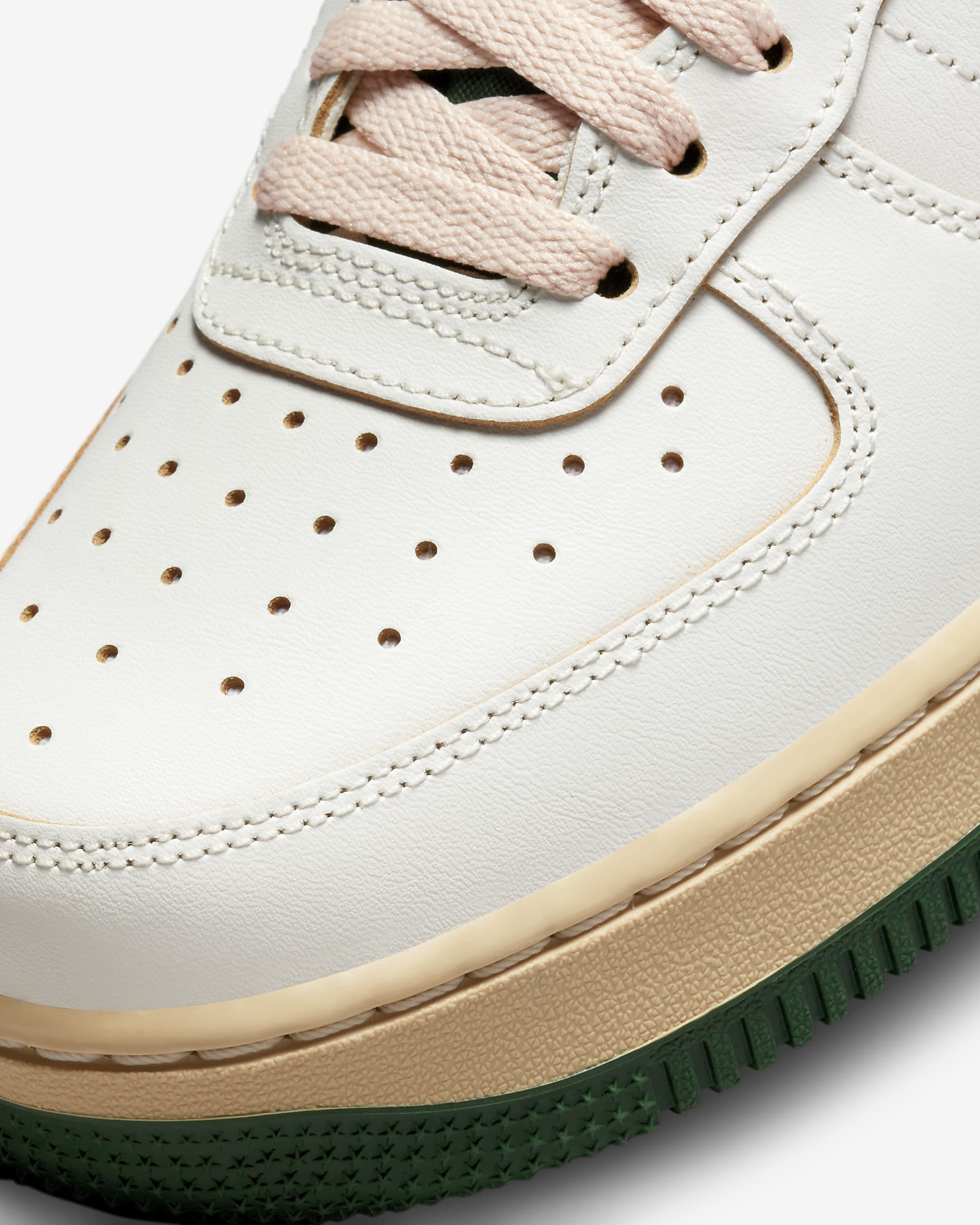 Nike Air Force 1 '07 LV8 女鞋 - Sail/Sesame/Pearl White/Gorge Green