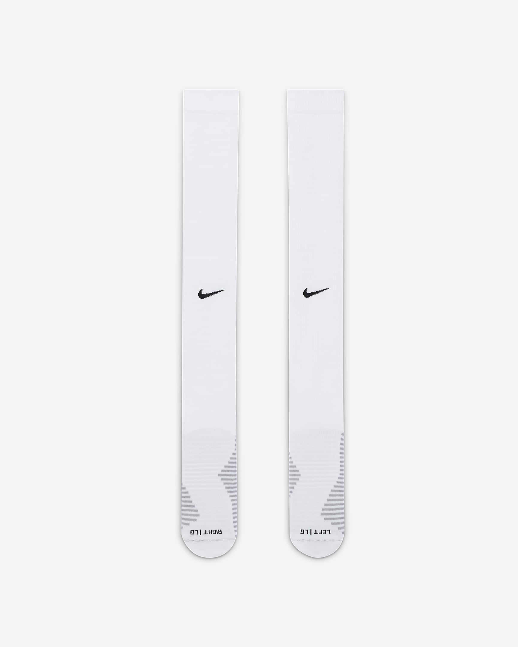 Nike Strike Knee-High Football Socks - White/Black