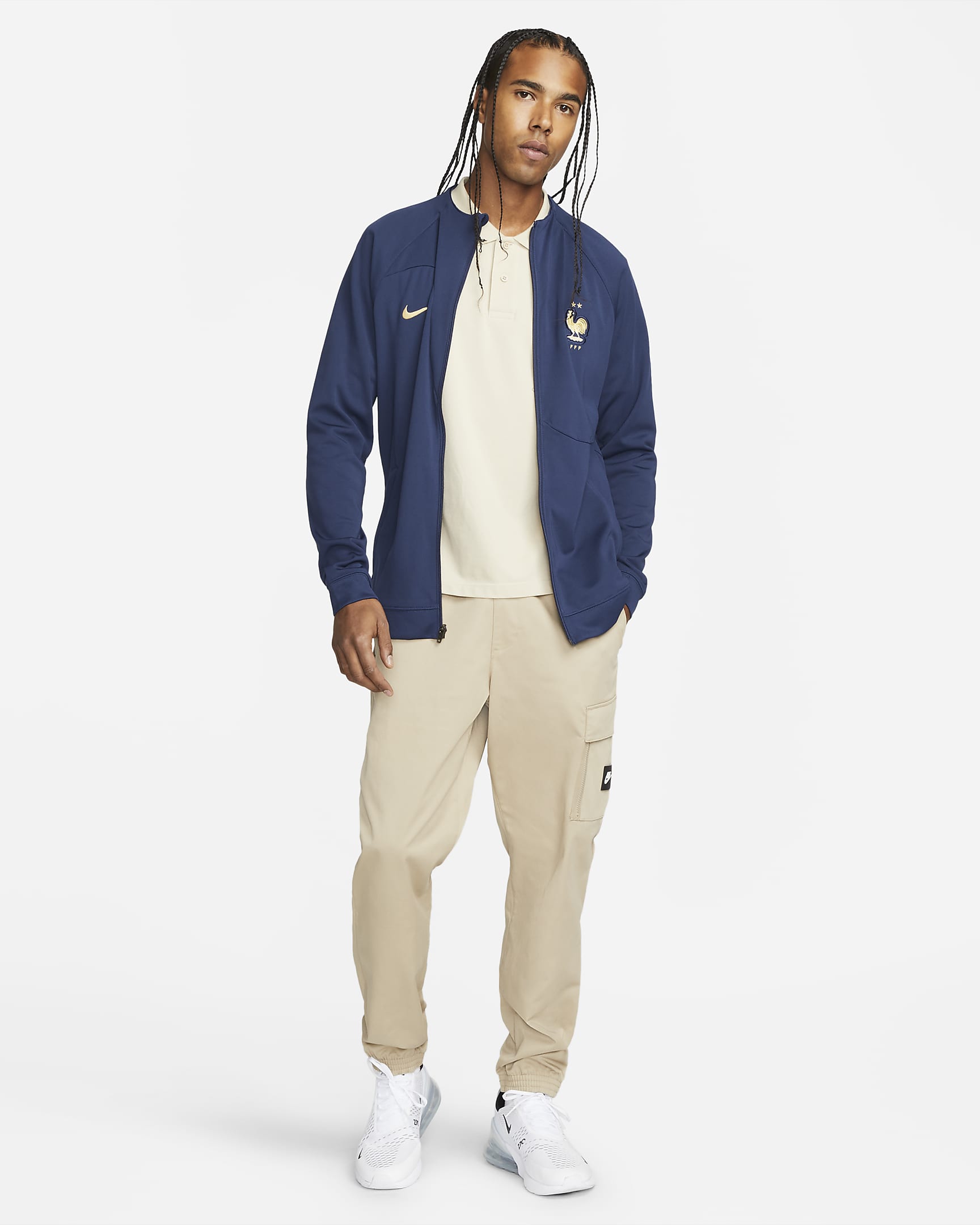 FFF Academy Pro Men's Knit Football Jacket. Nike ID