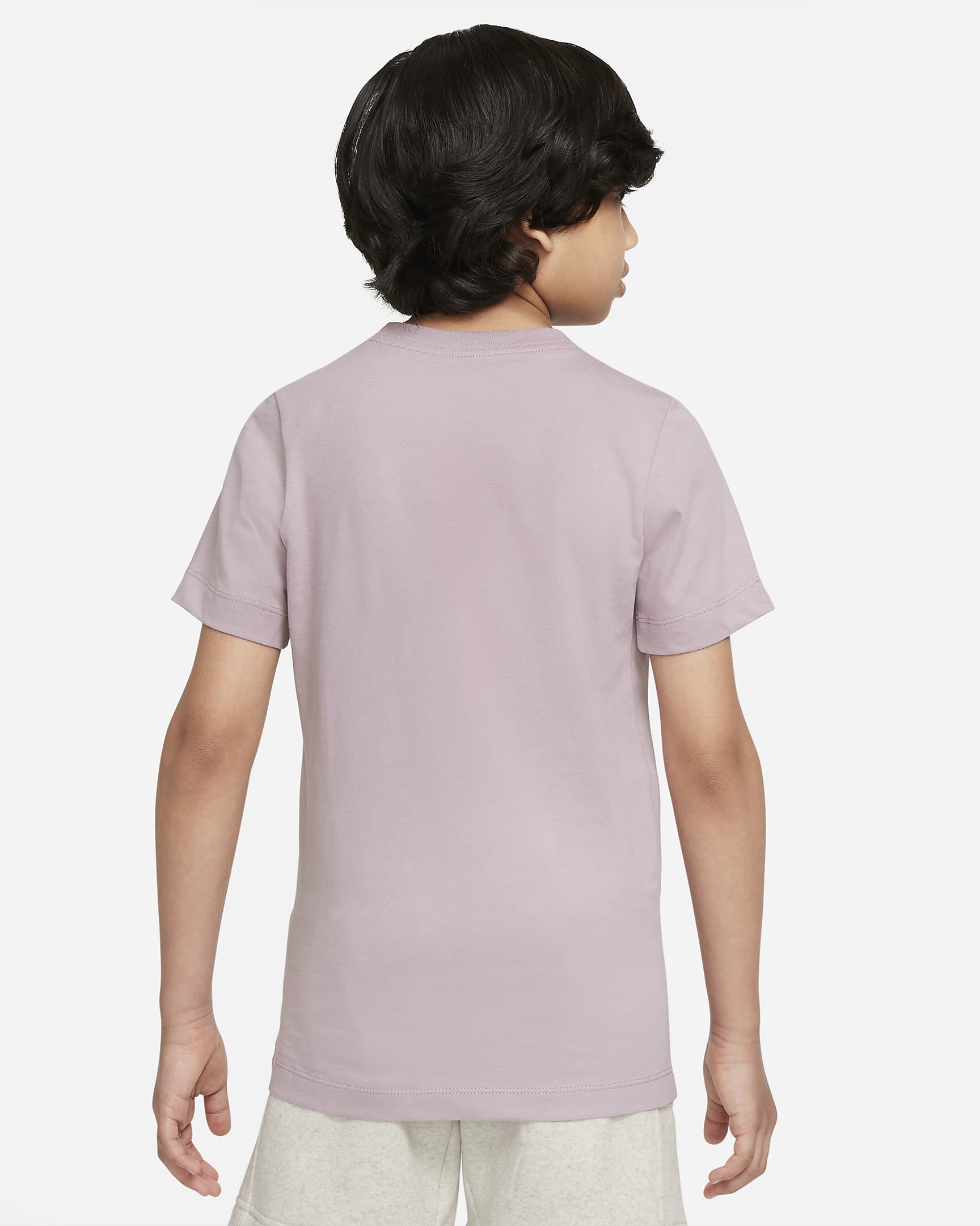 Nike Sportswear Big Kids' T-Shirt - Plum Fog