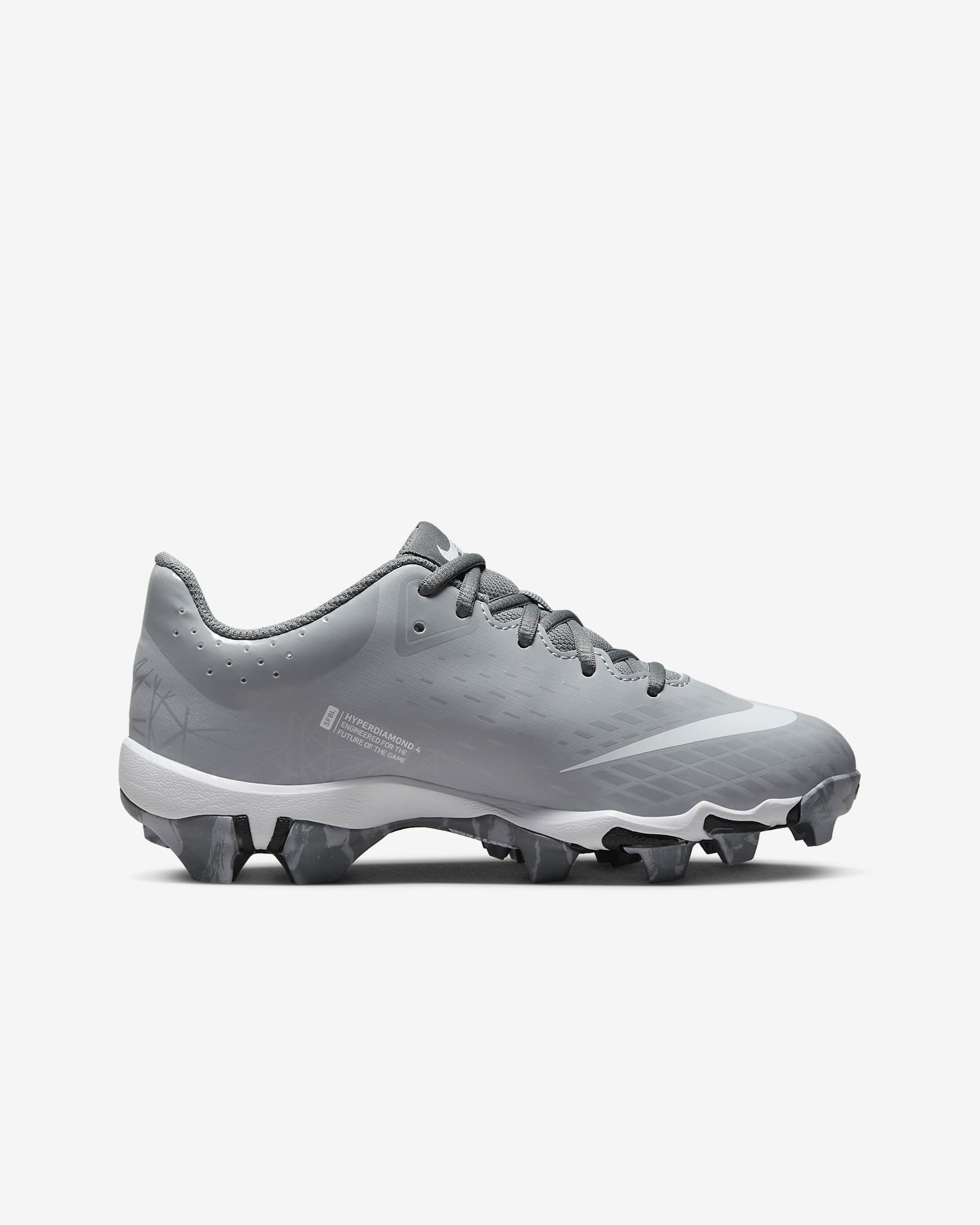 Nike Hyperdiamond 4 Keystone GG Big Kids' Softball Cleats.