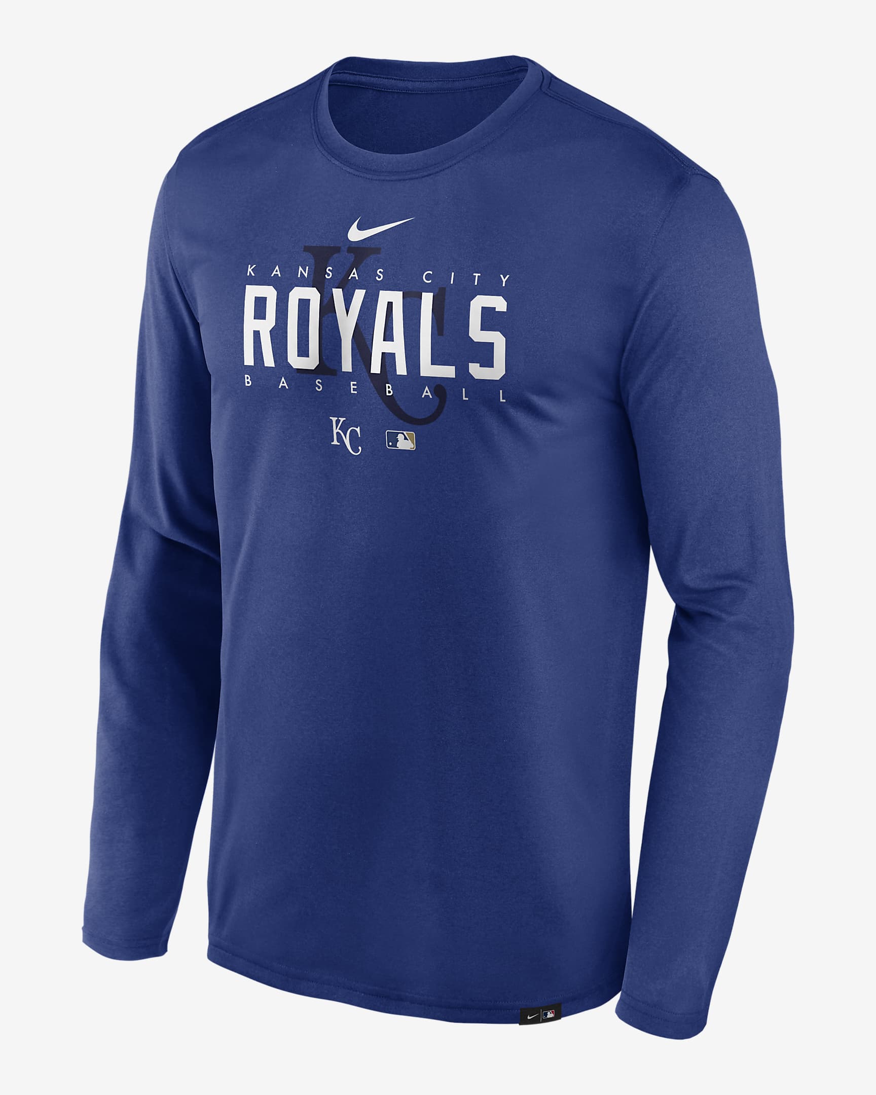 Nike Dri-FIT Team Legend (MLB Kansas City Royals) Men's Long-Sleeve T ...