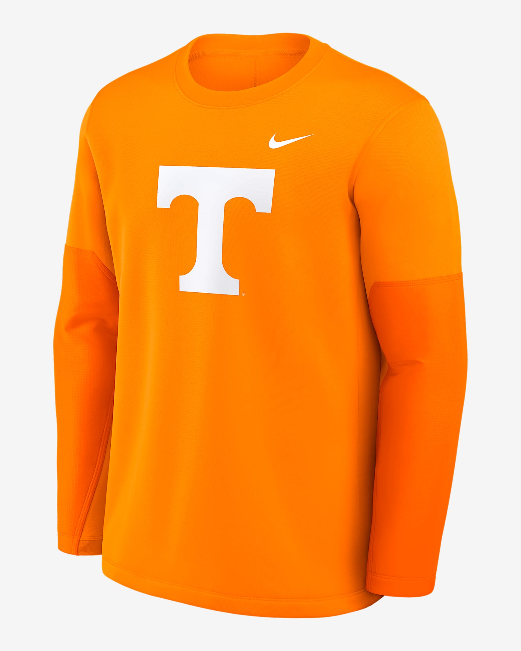 Tennessee Sideline Coach Men's Nike Therma-FIT College Long-Sleeve T-Shirt - Team Orange