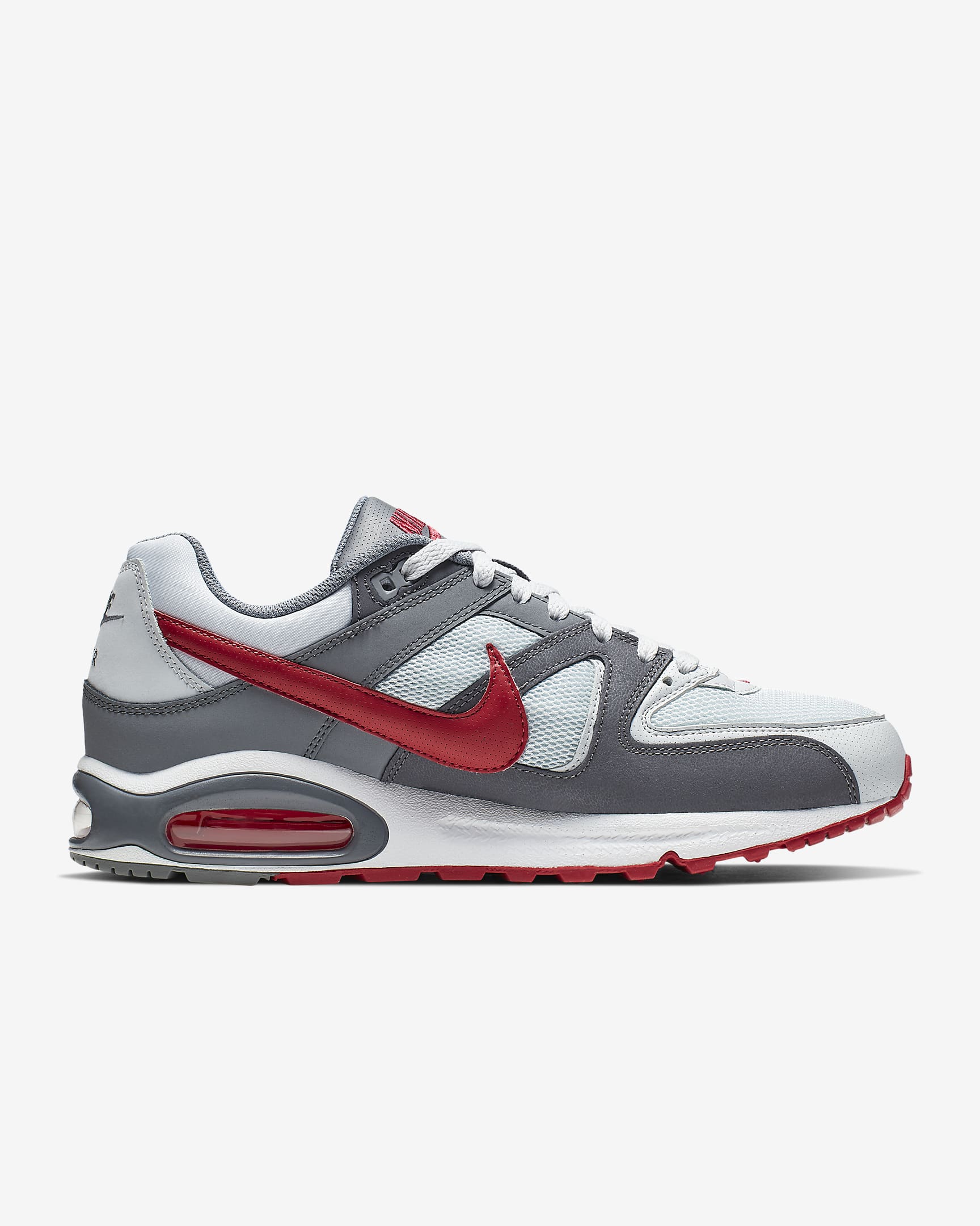 Nike Air Max Command Men's Shoes - Pure Platinum/Dark Grey/Cool Grey/Gym Red