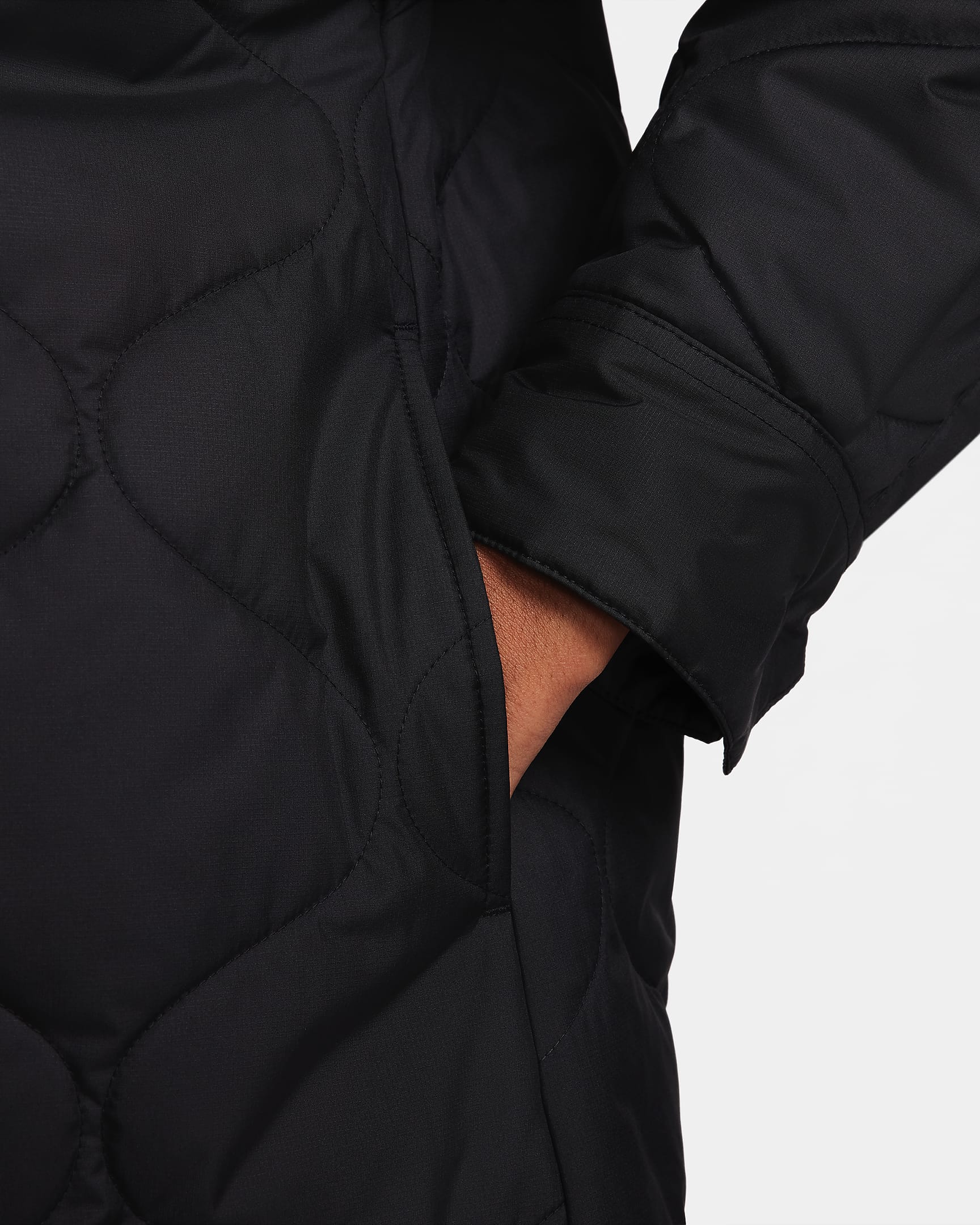 Nike Sportswear Essential Women's Quilted Trench. Nike IE