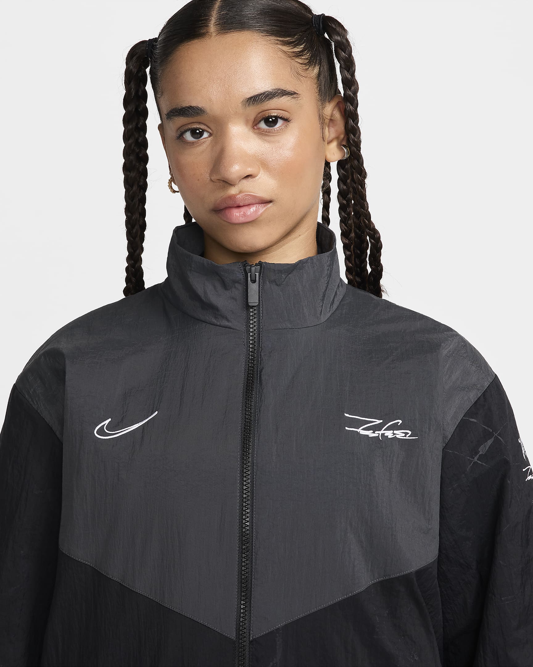 Nike Sportswear Breaking Windrunner Women's Jacket - Black/Anthracite