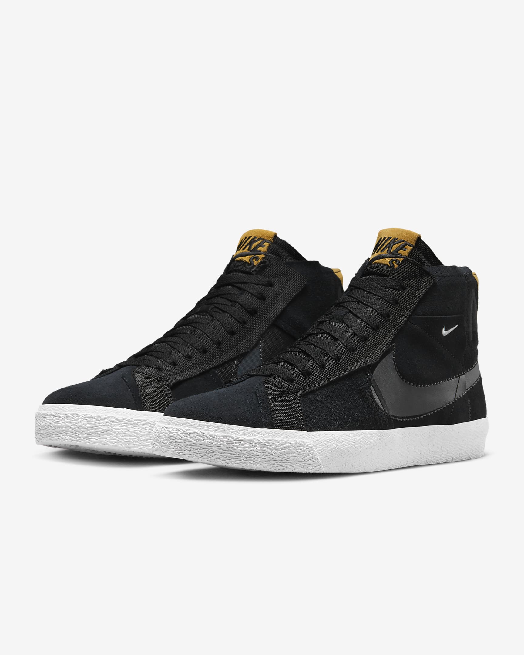 nike sb zoom blazer mid black