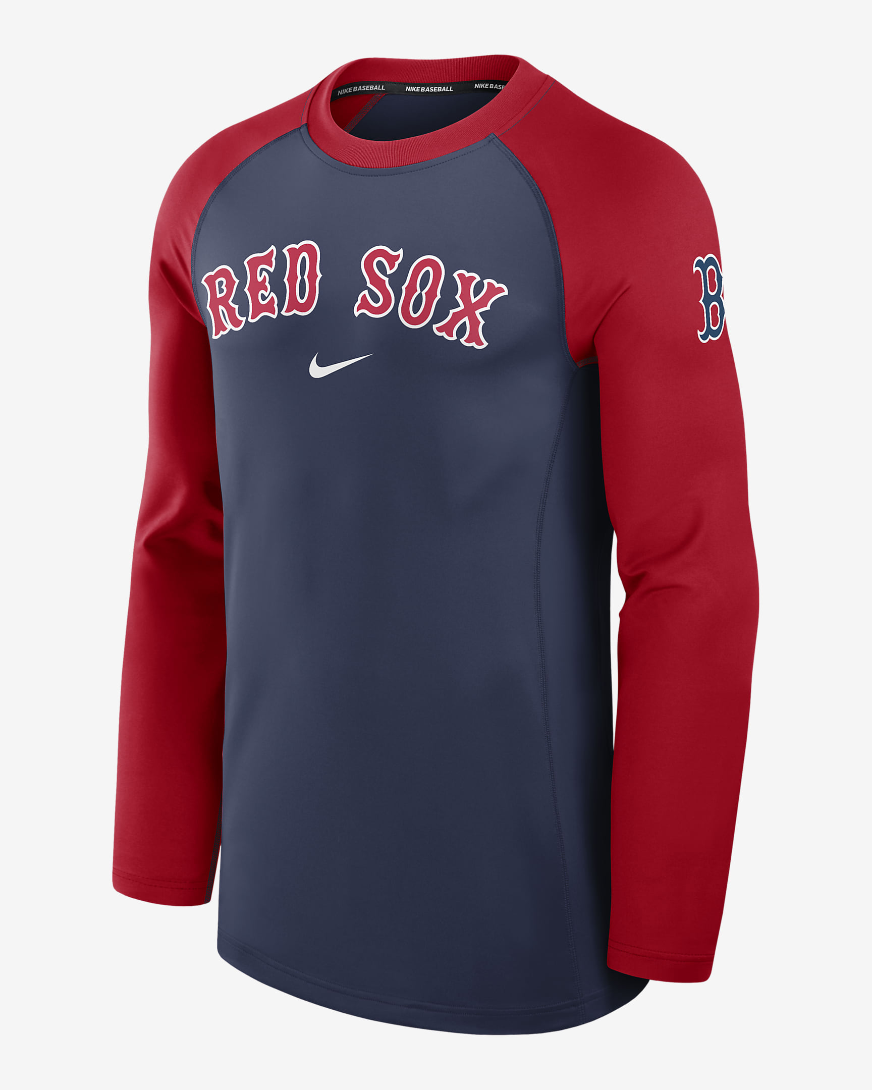 Boston Red Sox Authentic Collection Game Time Men's Nike Dri-FIT MLB Long-Sleeve T-Shirt - Navy