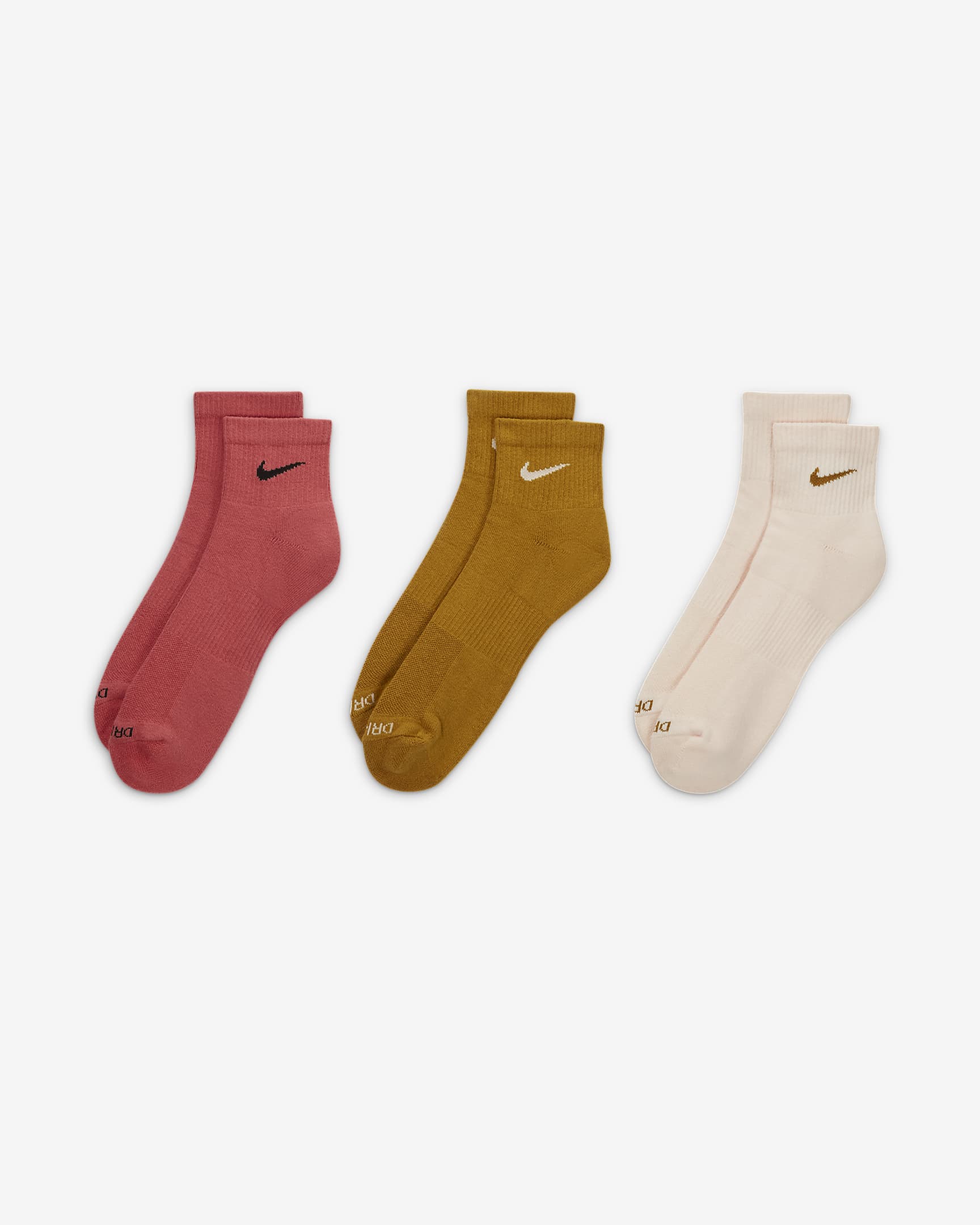 Nike Everyday Plus Cushioned Training Ankle Socks (3 Pairs). Nike UK