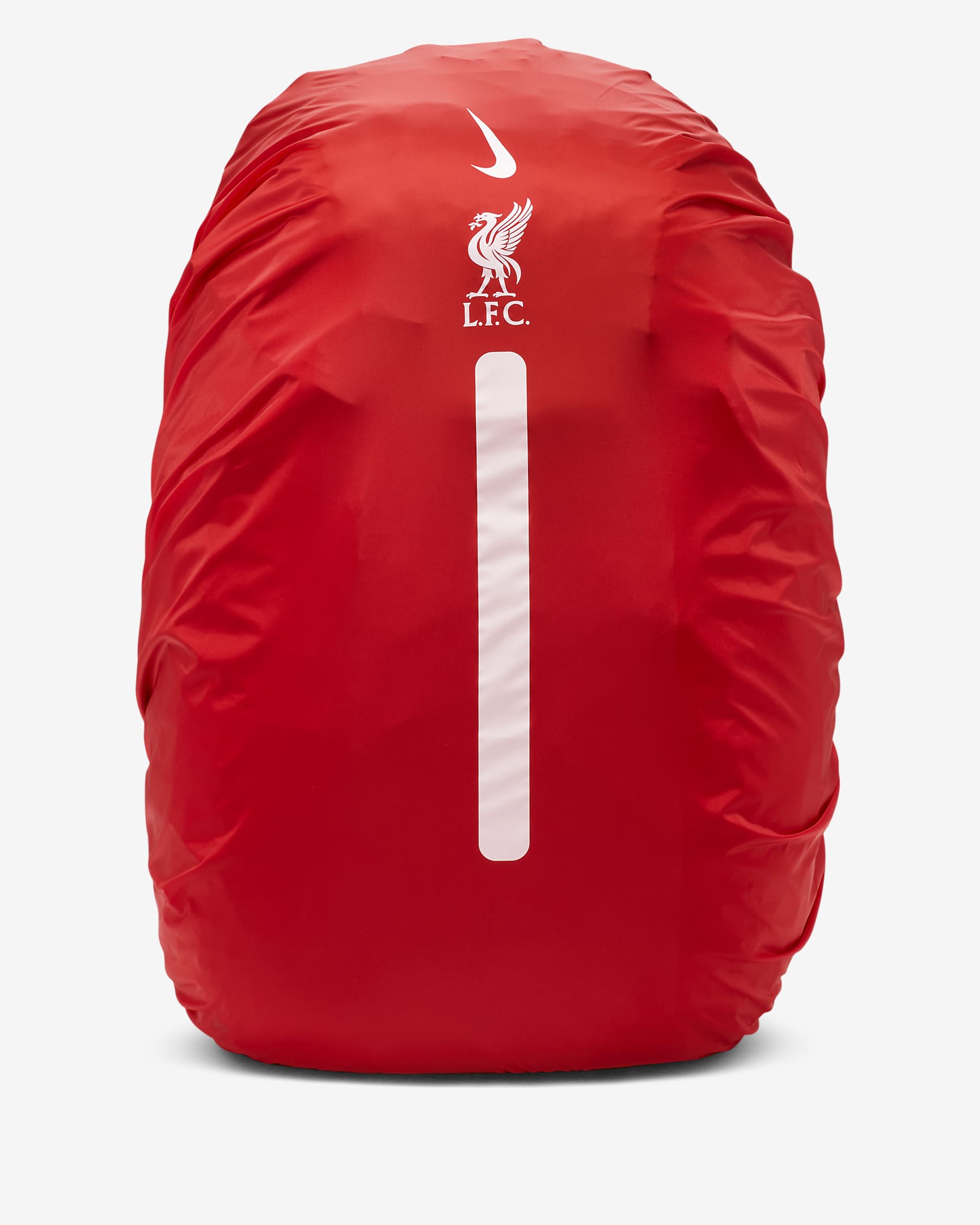 Liverpool FC Academy fotballryggsekk (30 L) - Svart/Svart/University Red