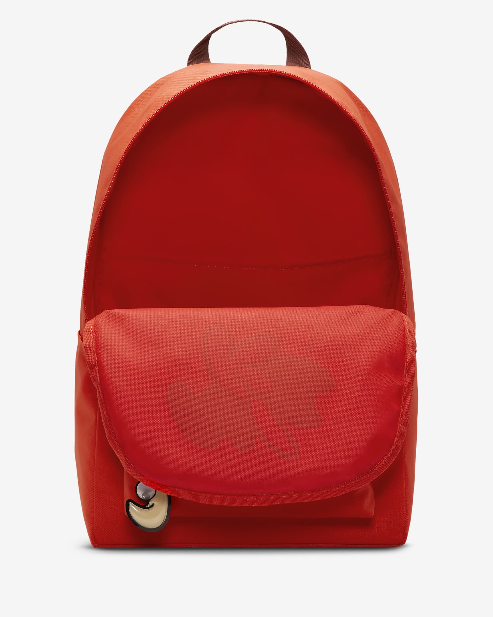 Nike Heritage Older Kids' Backpack (25L) - Picante Red/Dark Pony/Sesame