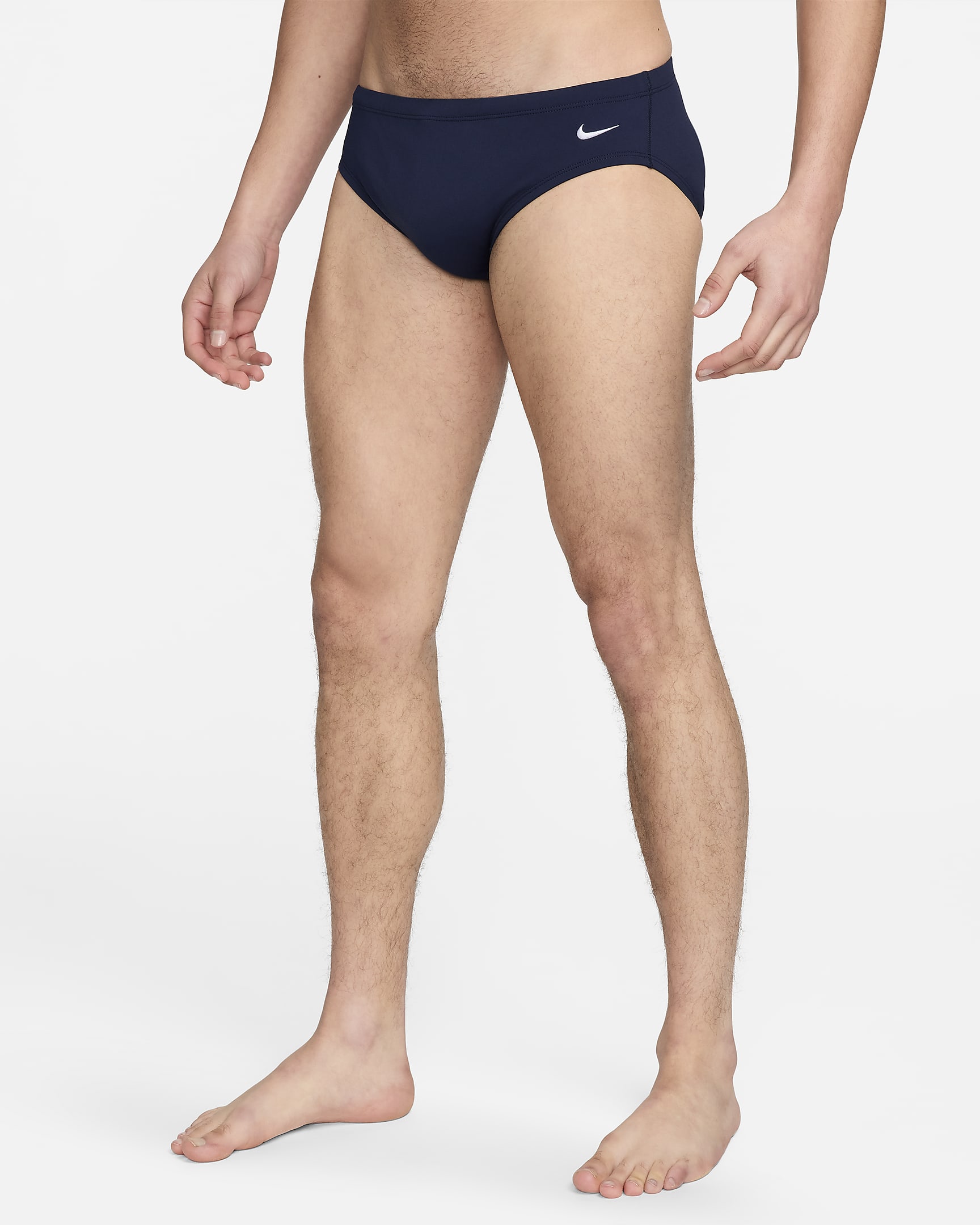 Calzoncillos de natación para hombre Nike Solid - Azul marino medianoche