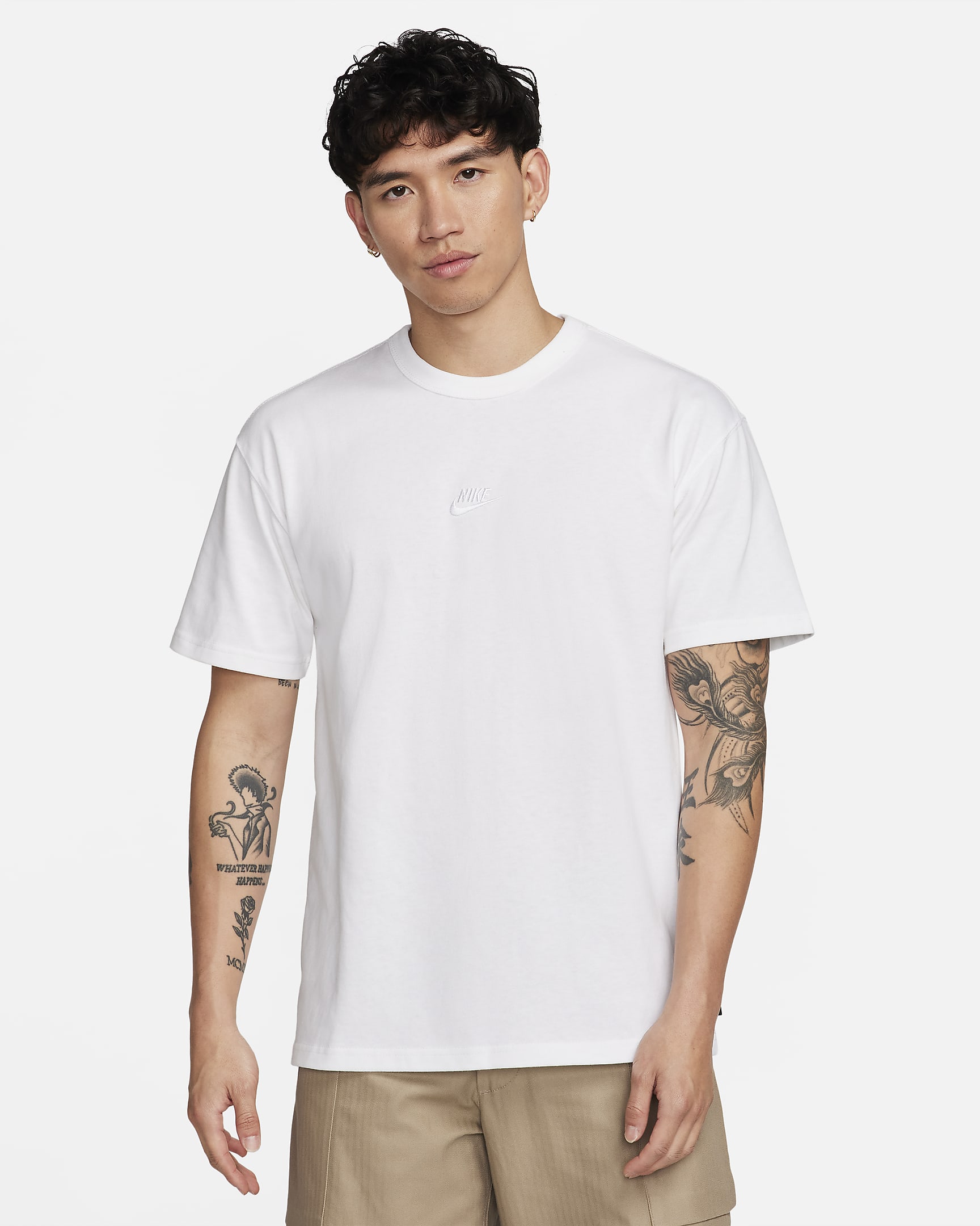 Nike Sportswear Premium Essentials Men's T-Shirt - White/White