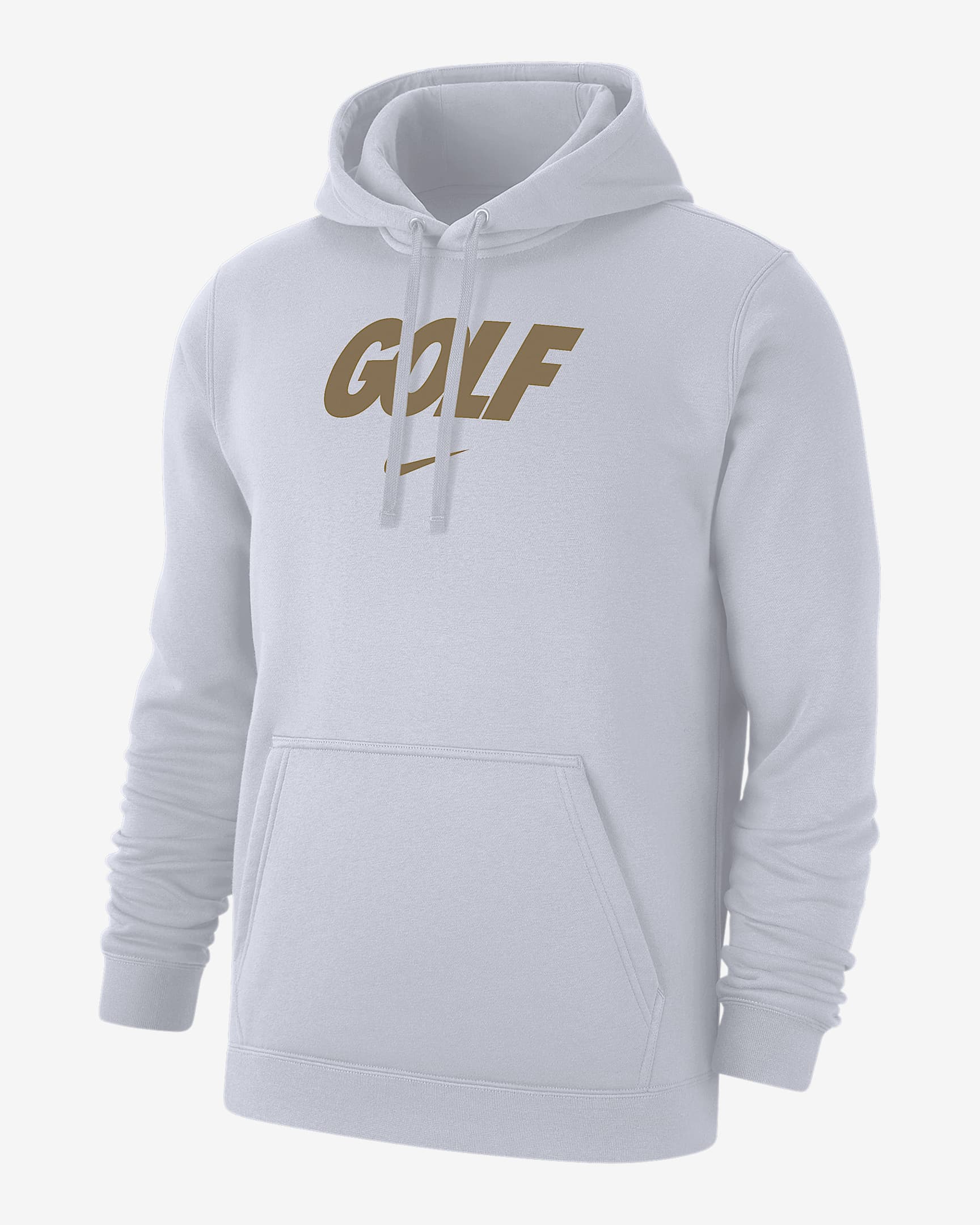 Nike Club Men's Golf Fleece Pullover Hoodie - White