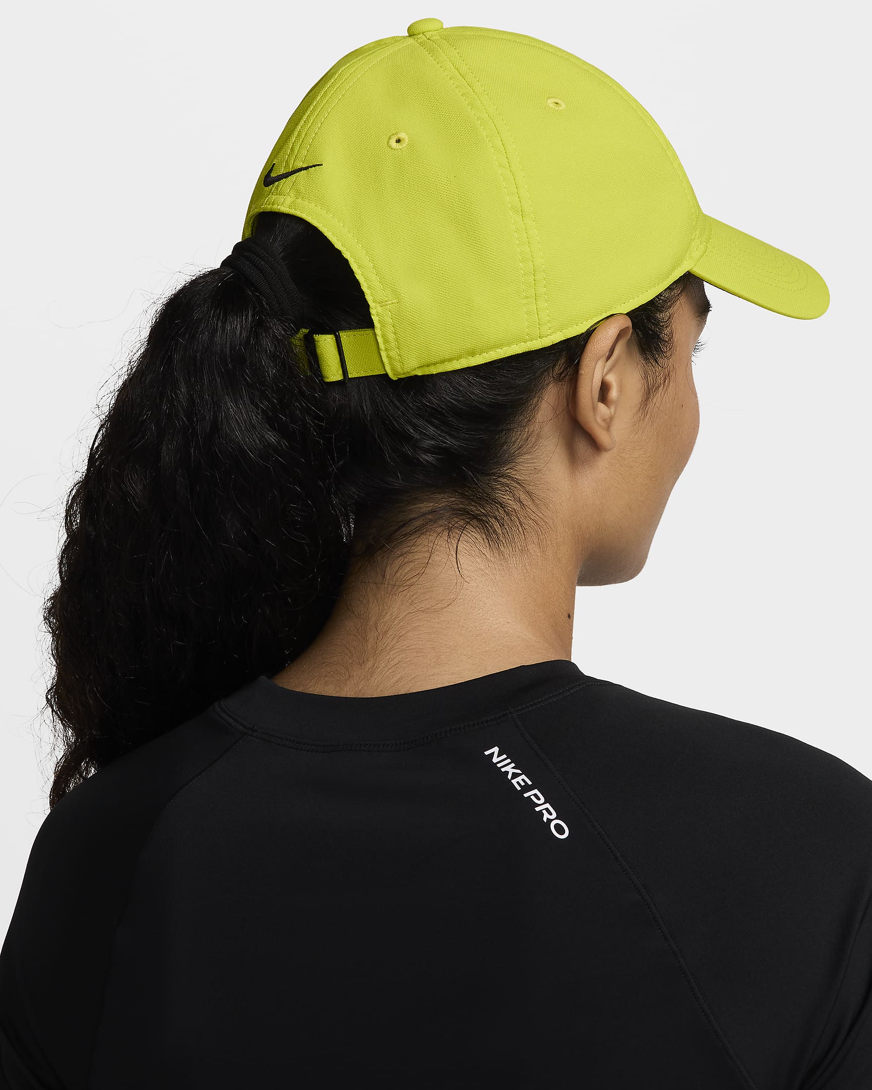 Nike Dri-FIT Club Unstructured Cap - Bright Cactus/Black