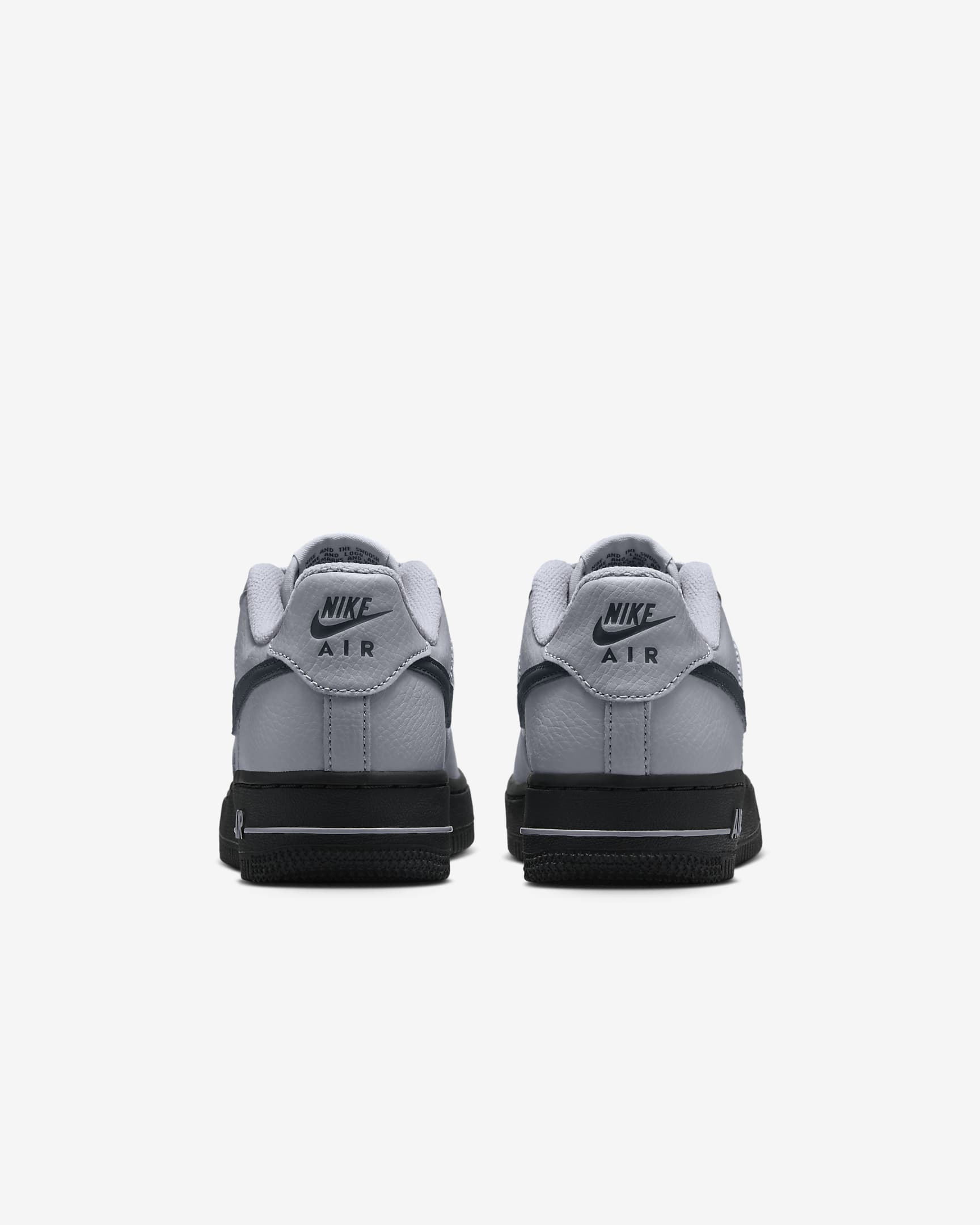 Nike Air Force 1 Older Kids' Shoes - Wolf Grey/Dark Smoke Grey