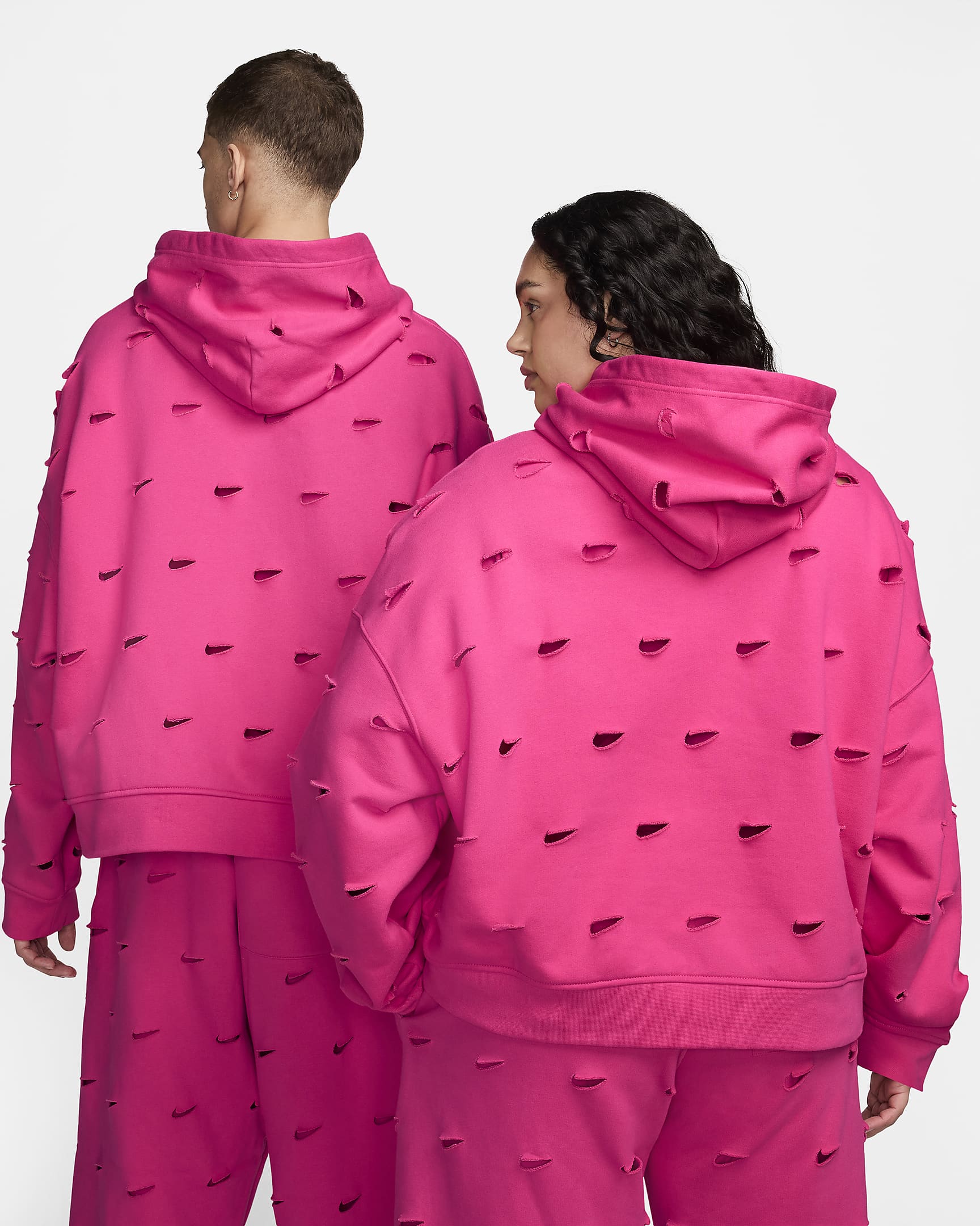 Sweat à capuche Swoosh Nike x Jacquemus - Watermelon