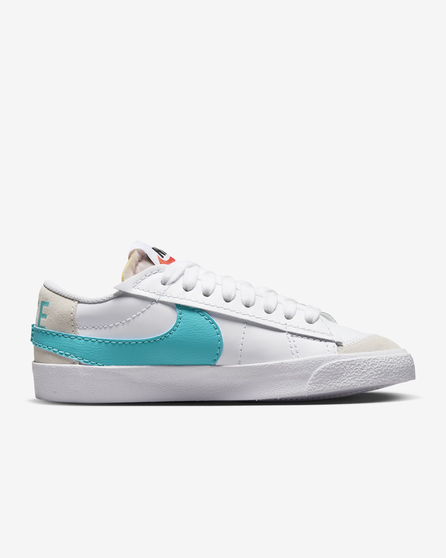 Nike Blazer 低筒 '77 Jumbo 女鞋 - 白色/Summit White/Team Orange/Dusty Cactus