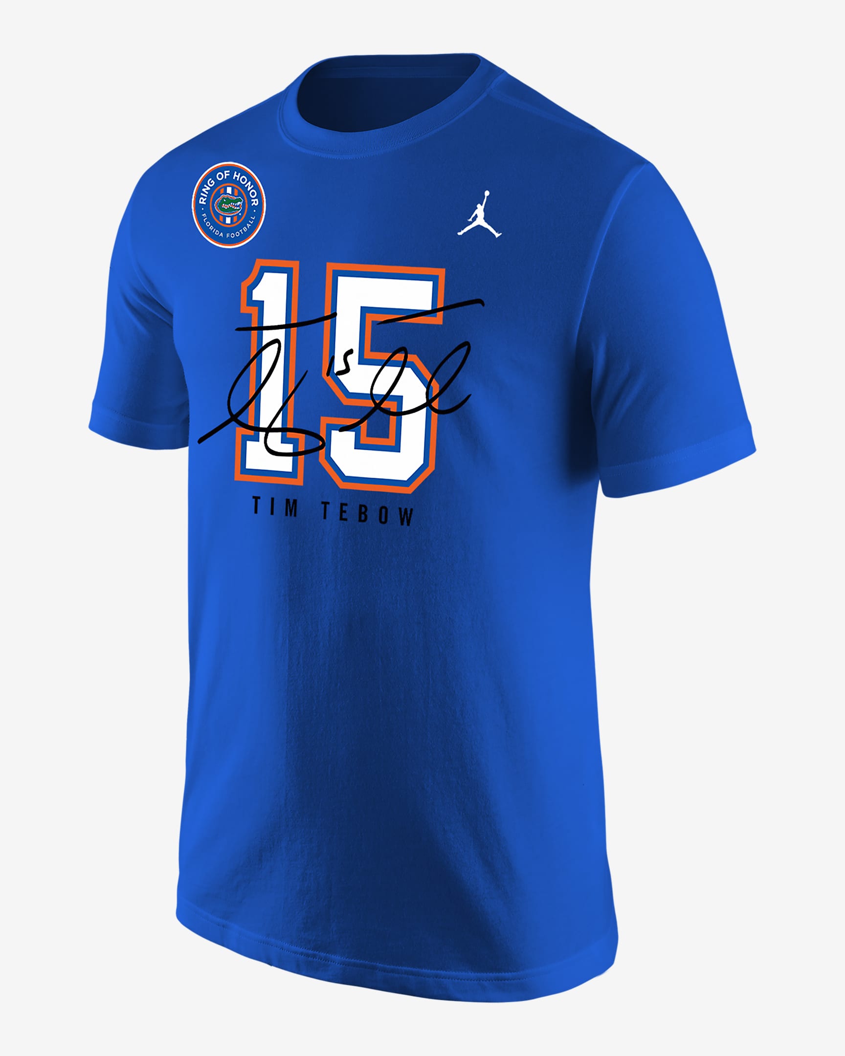 Playera de fútbol americano Jordan College para hombre Tim Tebow