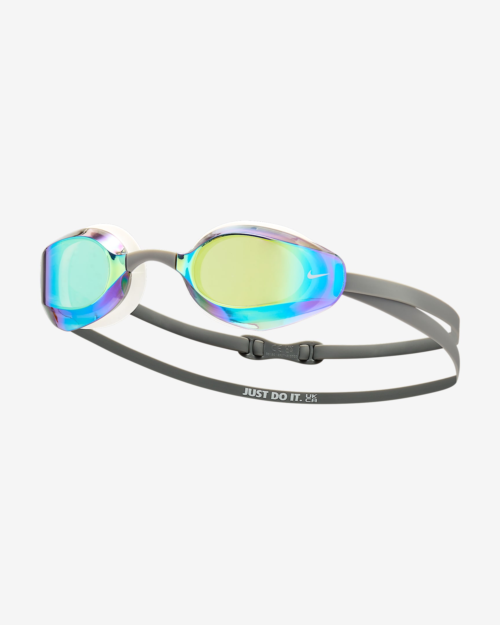 Nike Vapor Goggles Mirrored - Gris hierro/Blanco