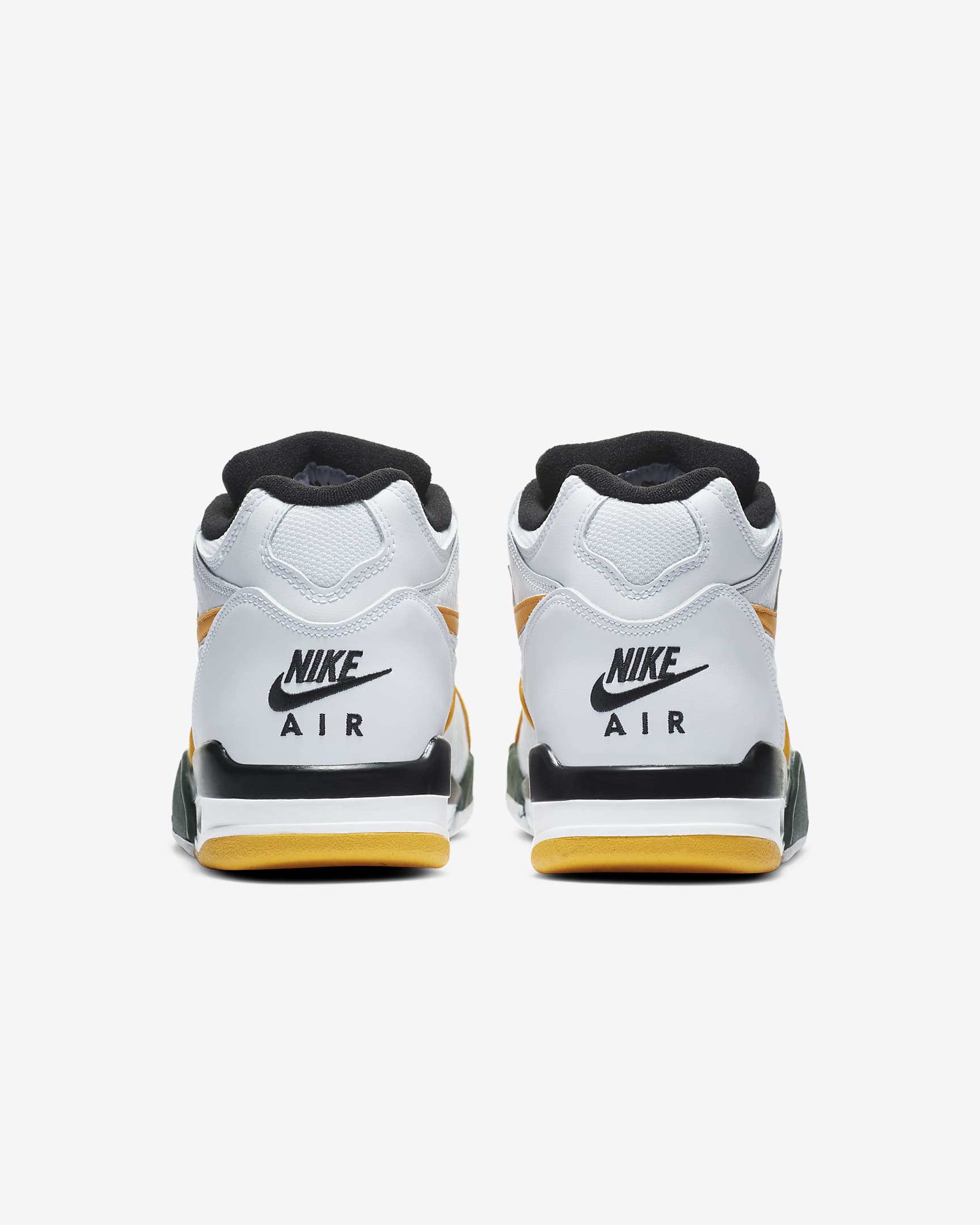 Nike Air Flight 89 Erkek Ayakkabısı - Beyaz/Fir/Siyah/Del Sol