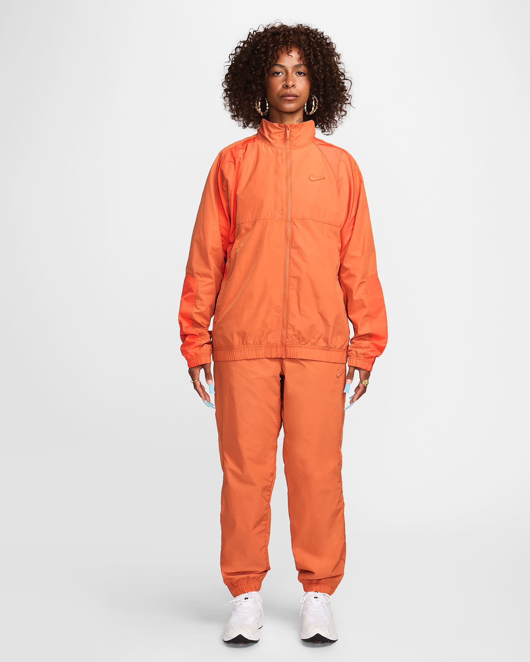 NOCTA Northstar Nylon Tracksuit Jacket - Hot Curry/Orange Trance/Orange Trance