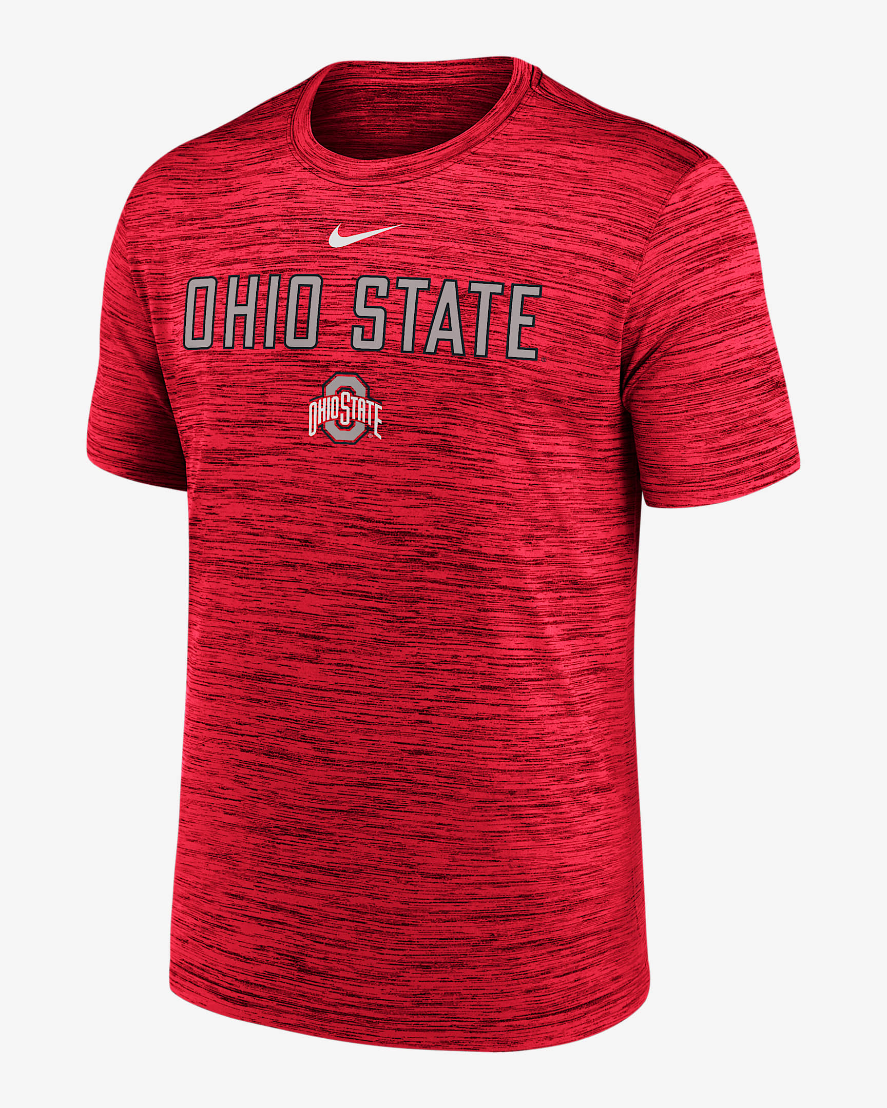 Ohio State Sideline Velocity Men's Nike Dri-FIT College T-Shirt - Red