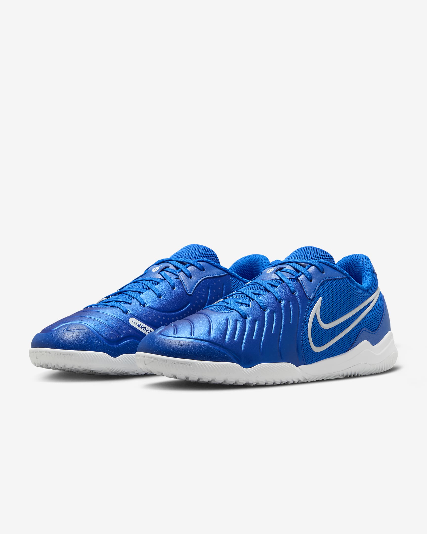 Nike Tiempo Legend 10 Academy low top zaalvoetbalschoenen - Soar/Wit