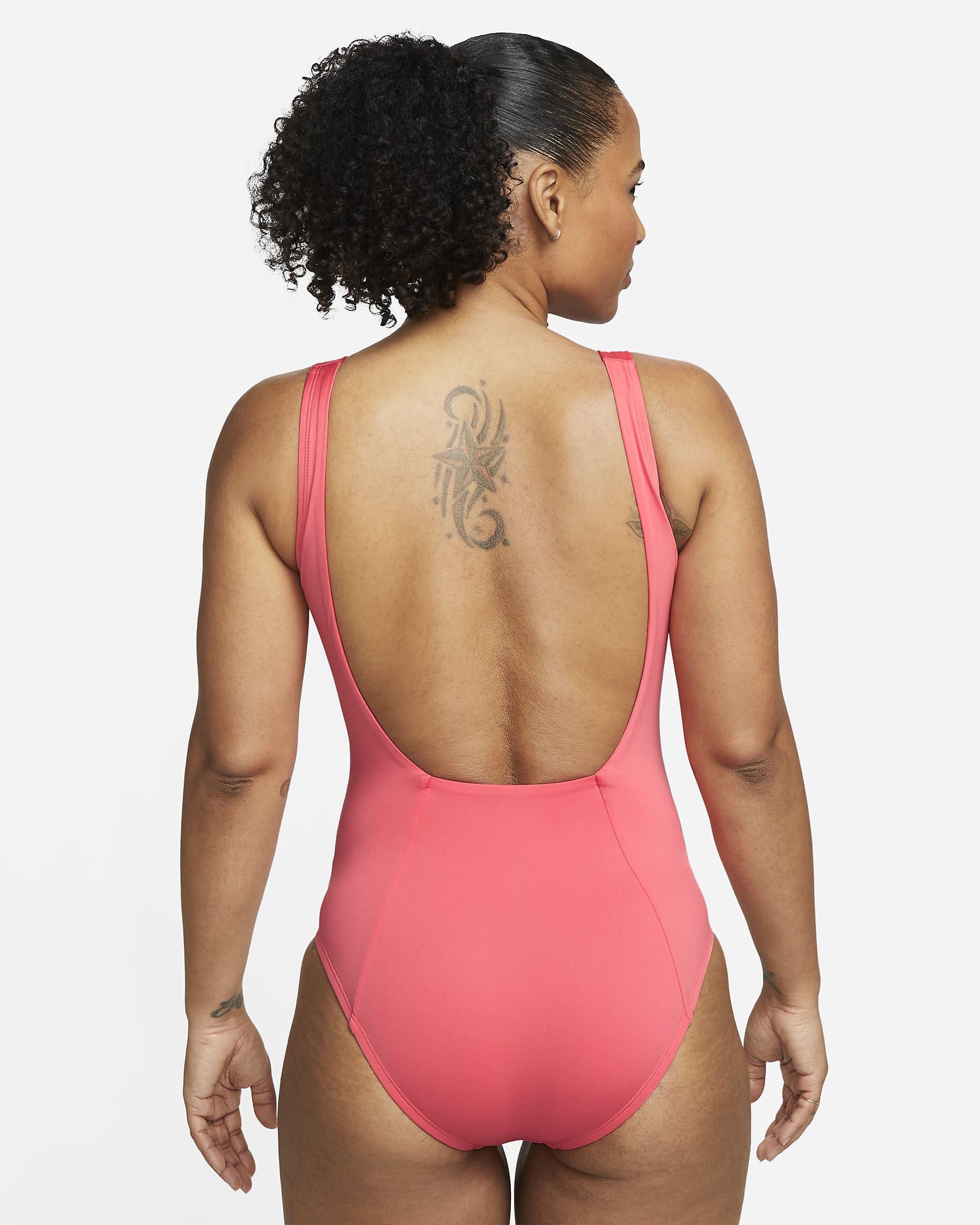 Nike Essential U-Back Women's One-Piece Swimsuit - Sea Coral