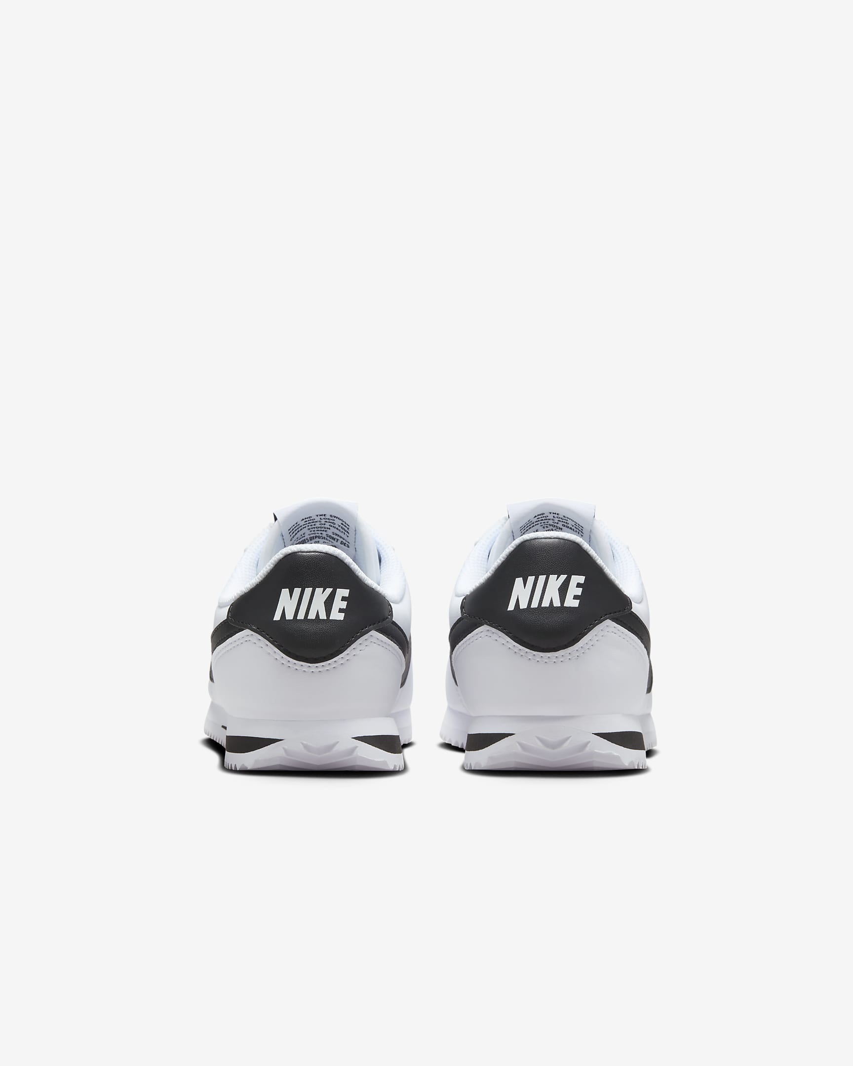 Nike Cortez Older Kids' Shoes - White/Black