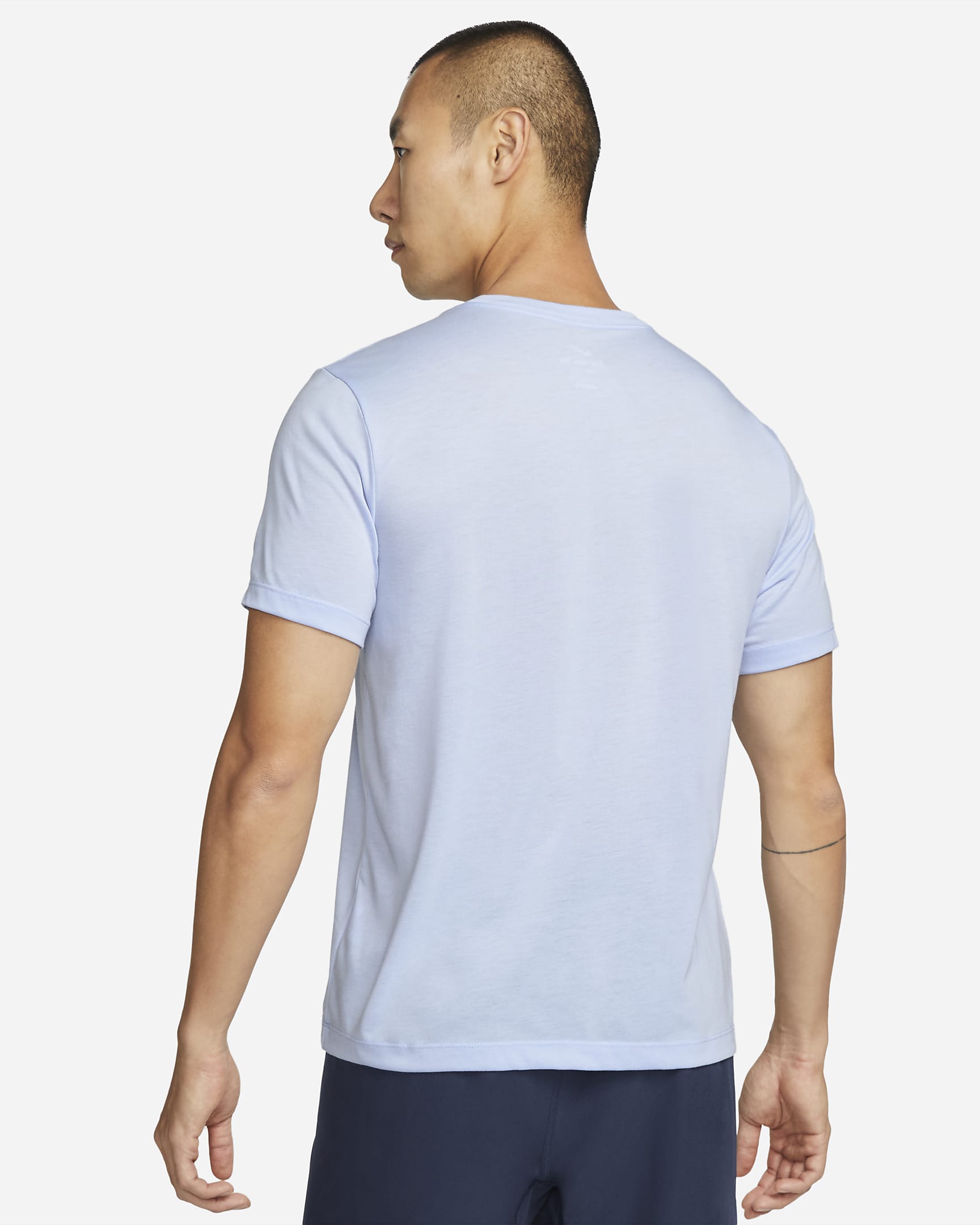 Nike Dri-FIT Men's Graphic Training T-Shirt - Light Marine