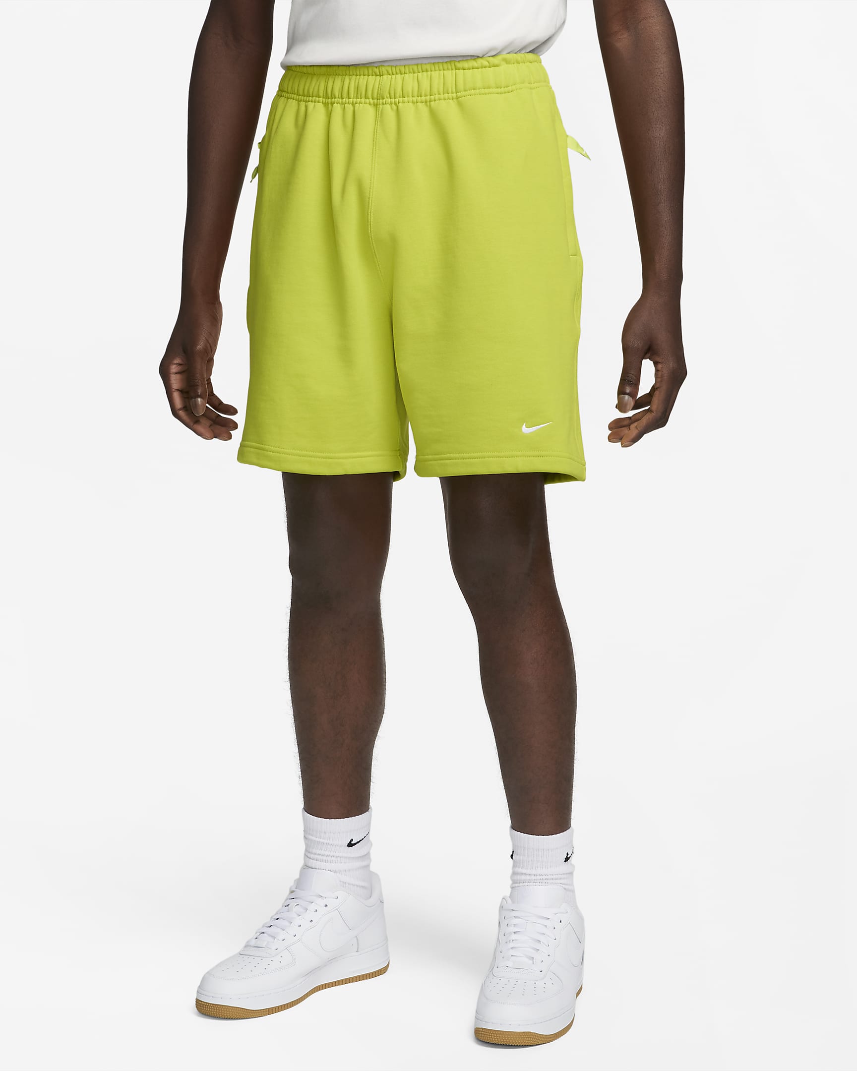 Nike Solo Swoosh Men's French Terry Shorts. Nike IE