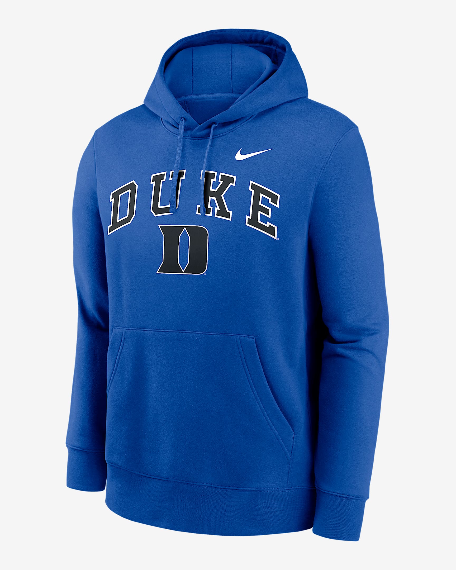 Duke Arch Men's Nike College Pullover Hoodie - Royal