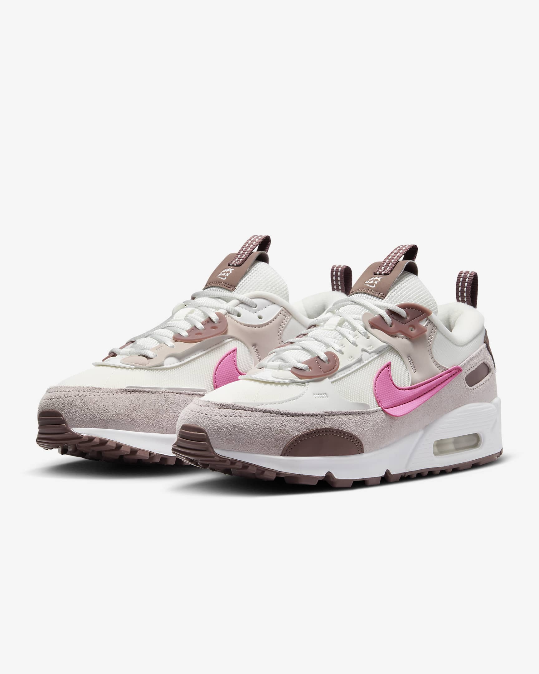 Nike Air Max 90 Futura Women's Shoes - Platinum Violet/Smokey Mauve/Pink Foam/Playful Pink