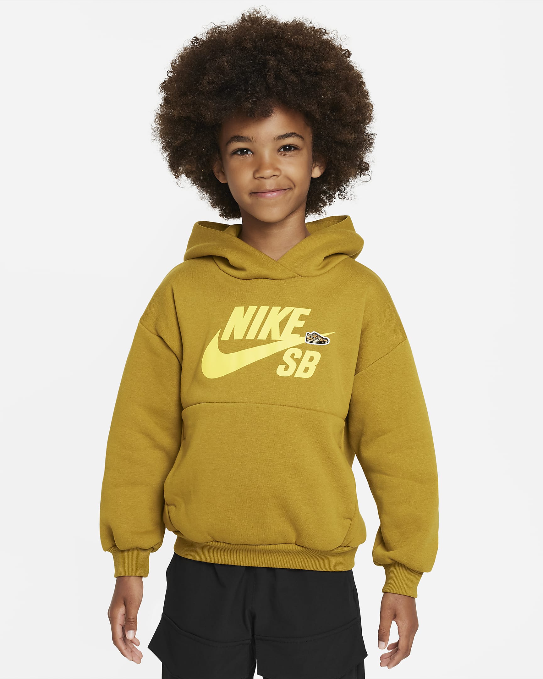 Nike SB Icon Fleece Hoodie Little Kids' Hoodie. Nike.com