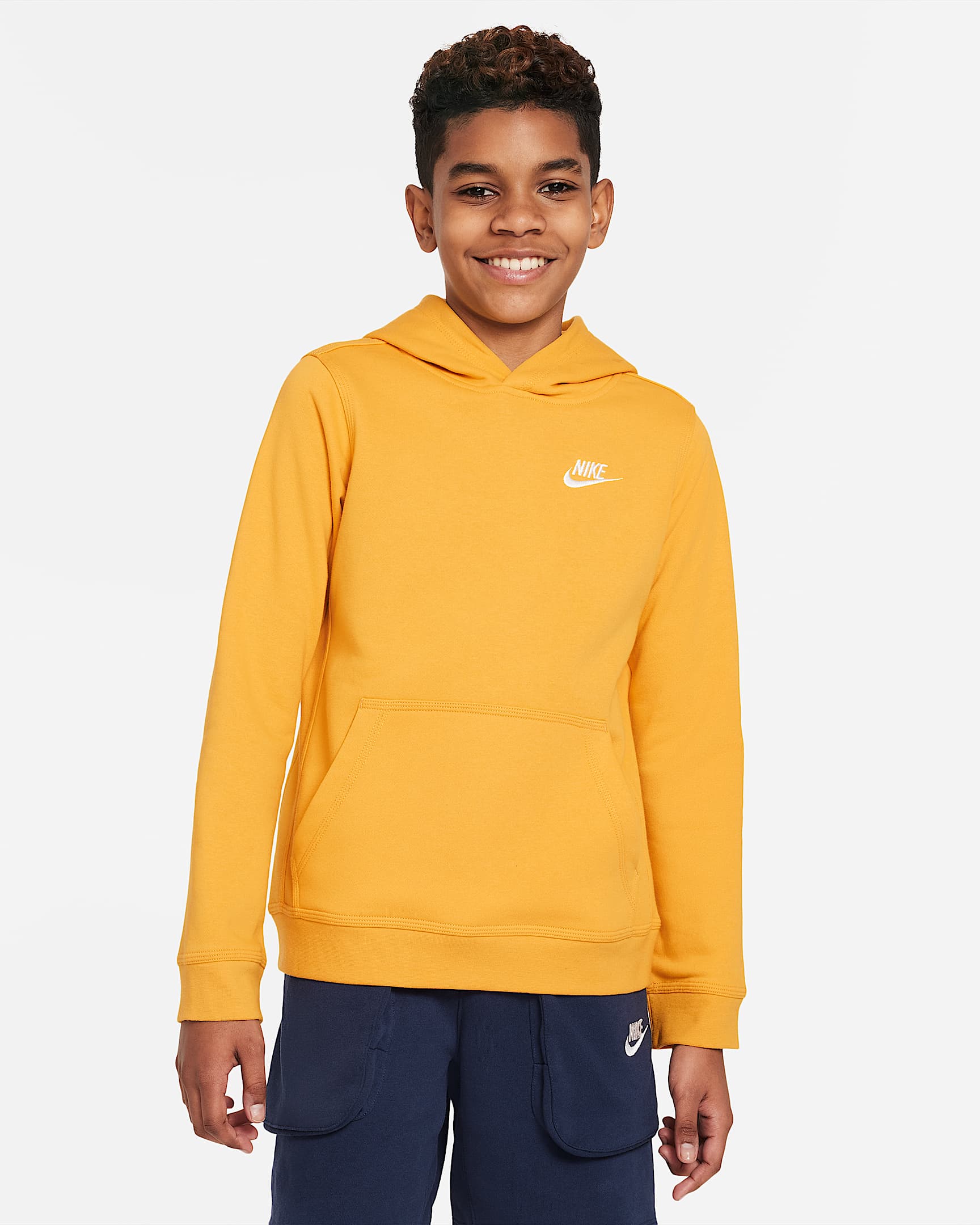 Hoodie pullover Nike Sportswear Club Júnior. Nike PT